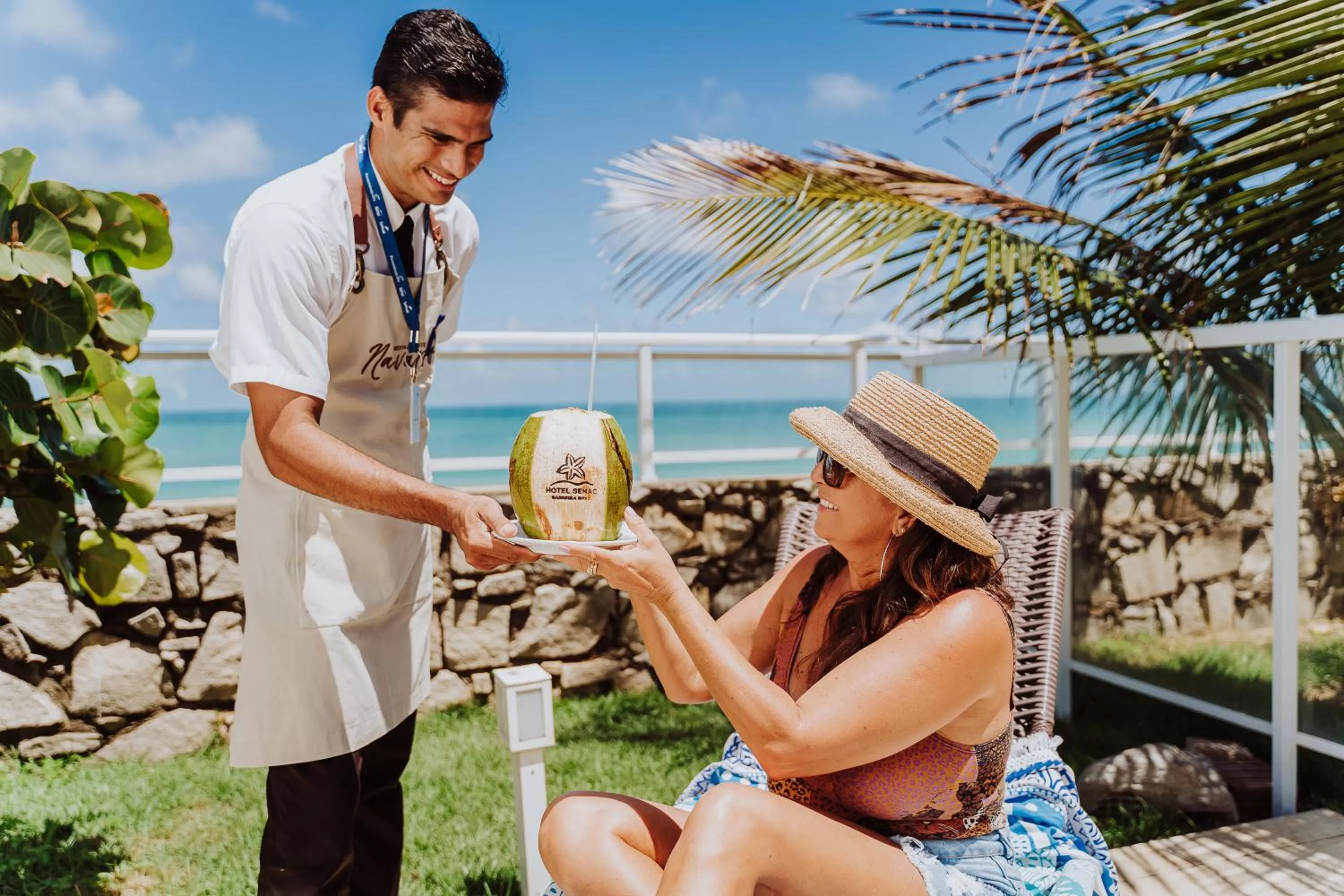 Swimming pool in Hotel Senac Barreira Roxa