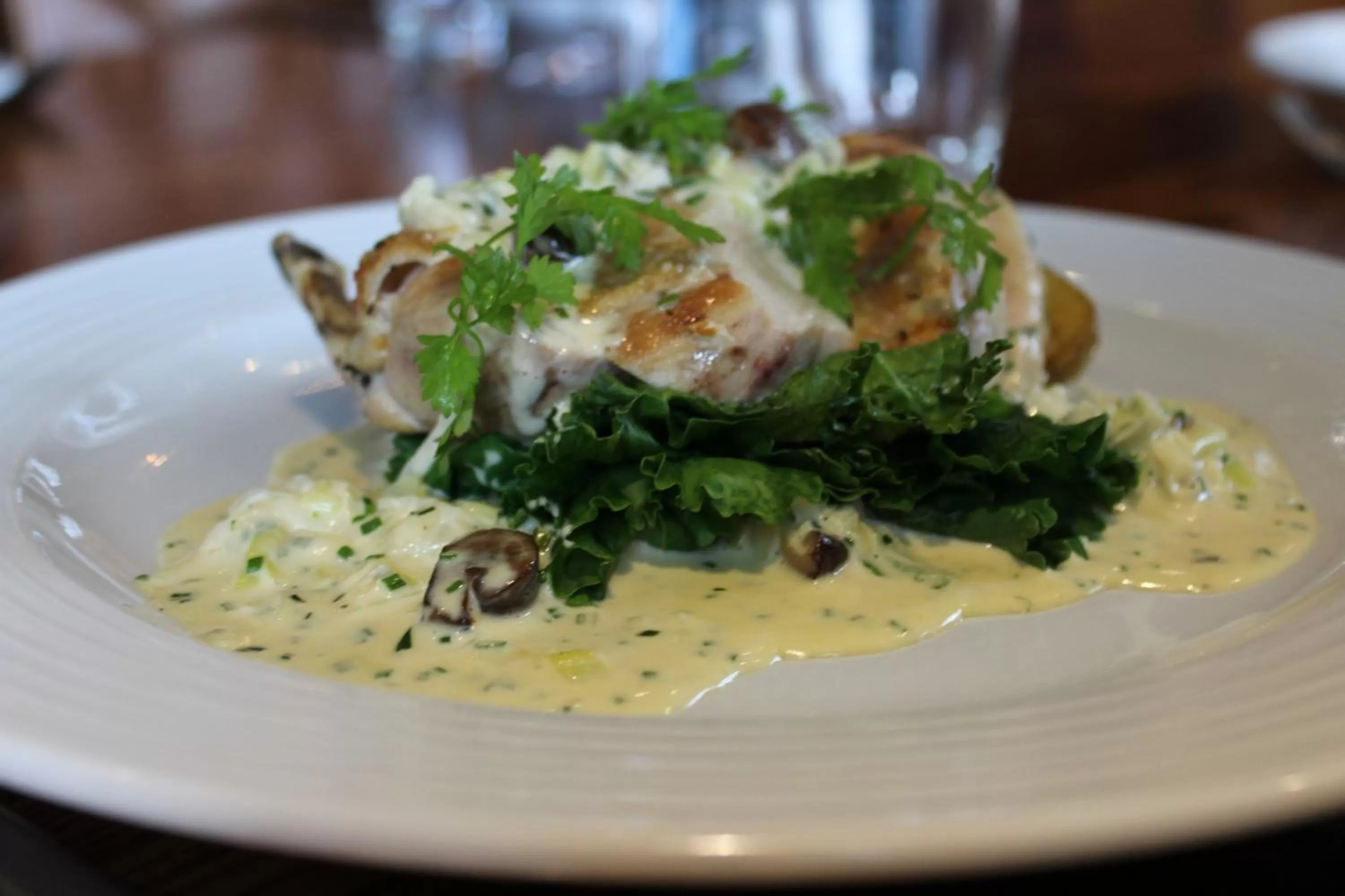 Food close-up in Blue Bell Country Inn