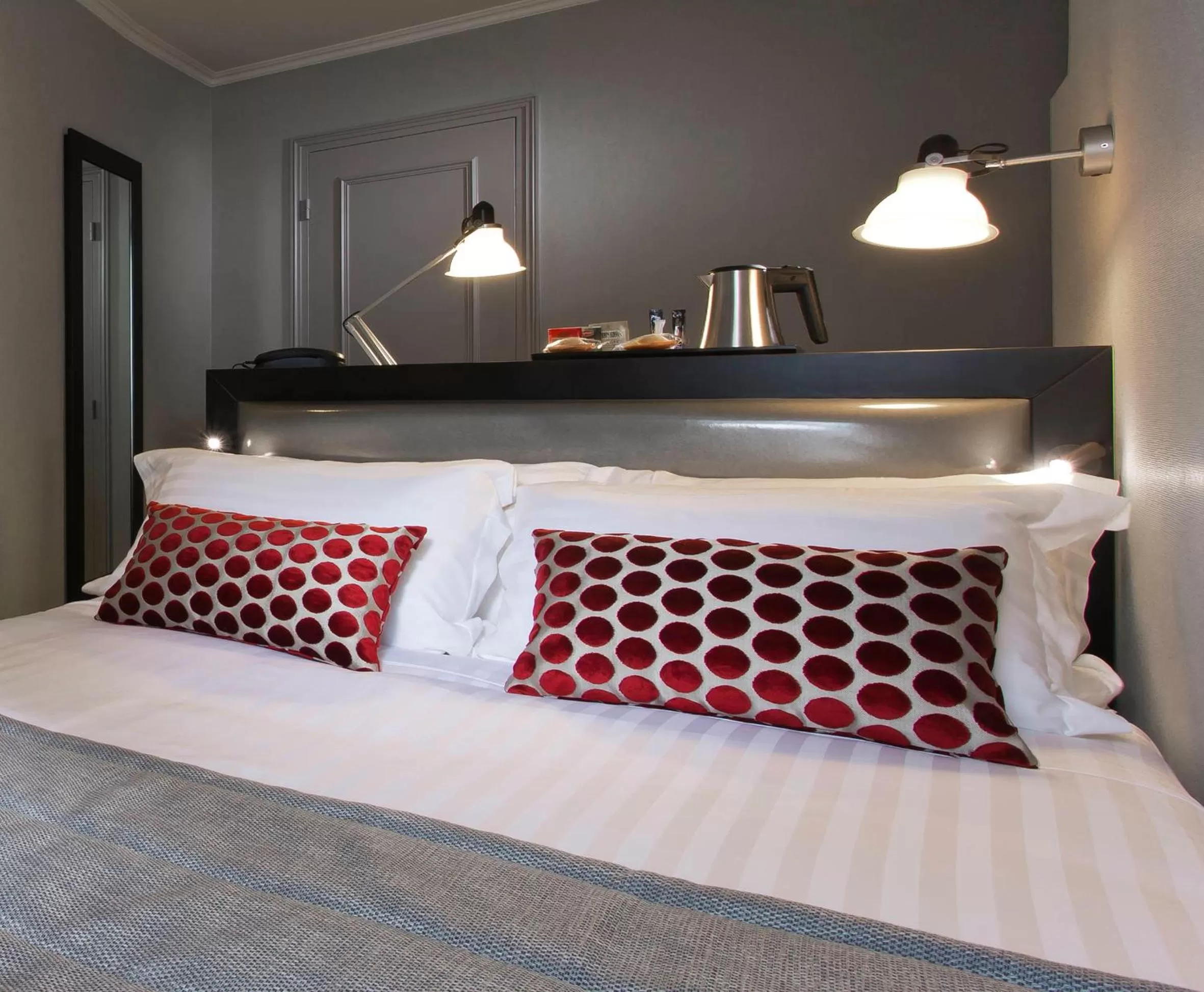 Bed in Hôtel Garance