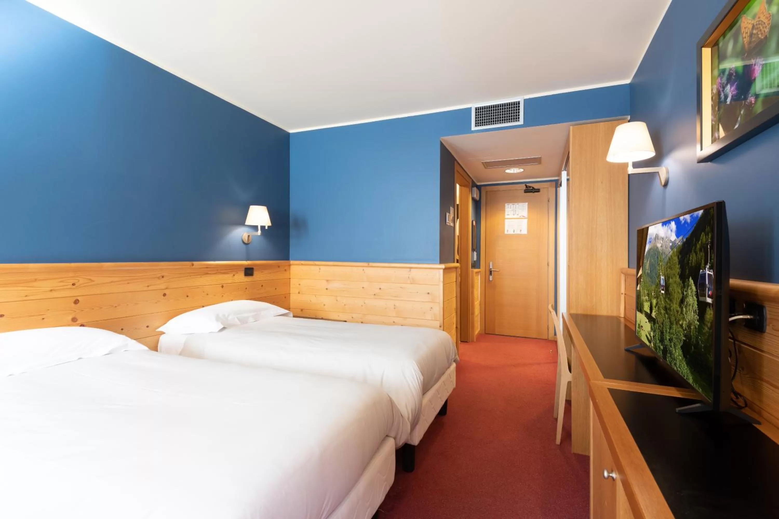 Bedroom, Bed in Hotel Garni Pegrà