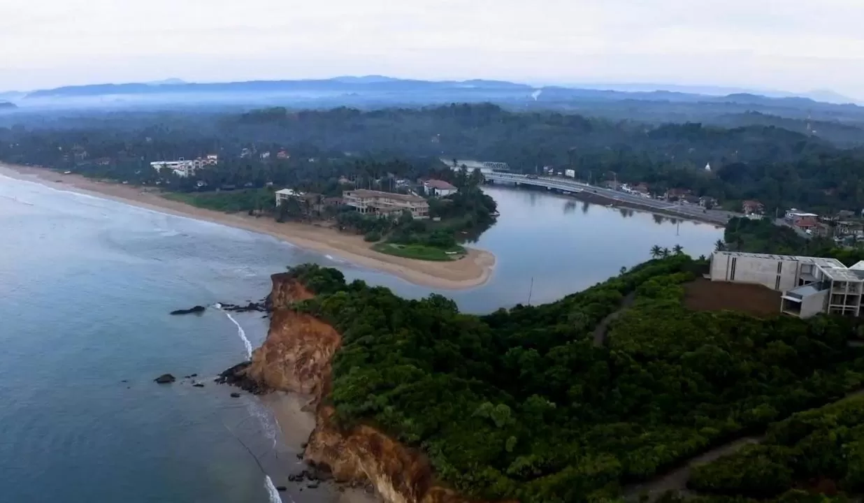 Bird's eye view in Weligama Bay Watsila Resort