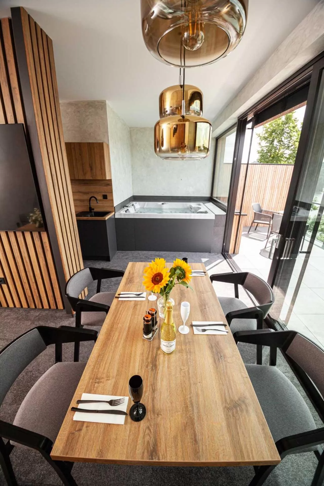 Living room in Hotel Kras