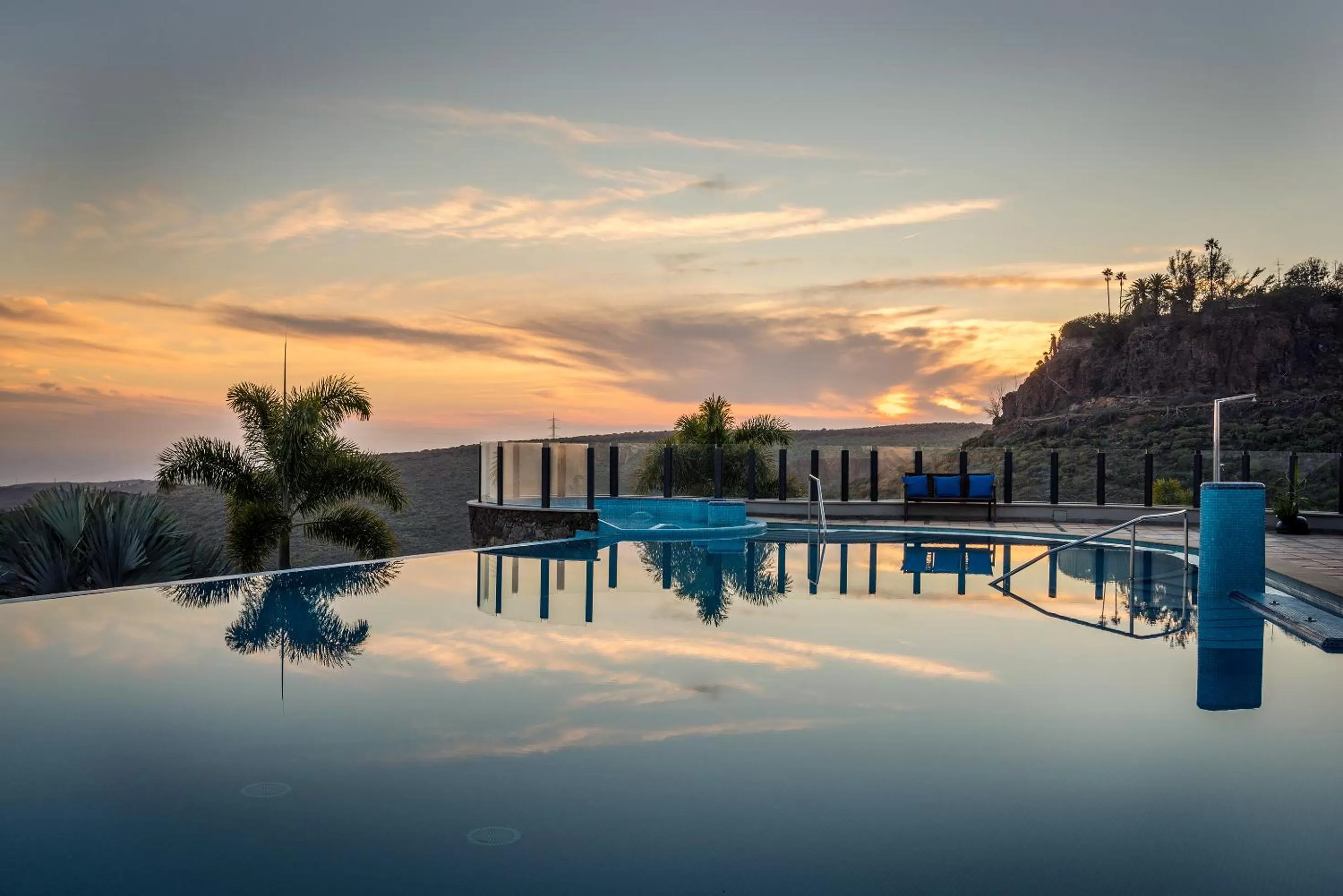 Pool view in Casa León Royal Retreat