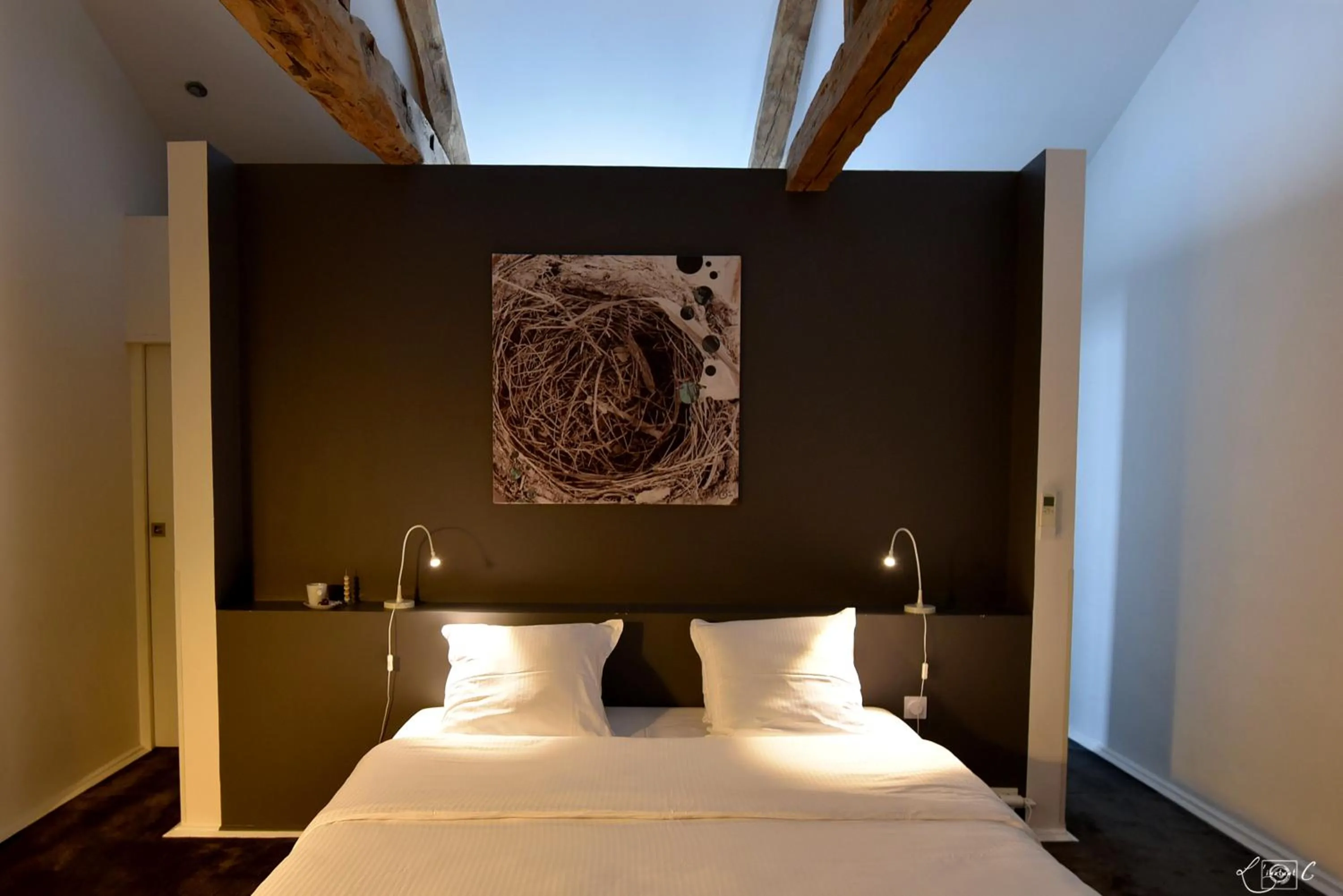 Bedroom, Bed in Le Domaine de Baulieu, Singuliers Hotels