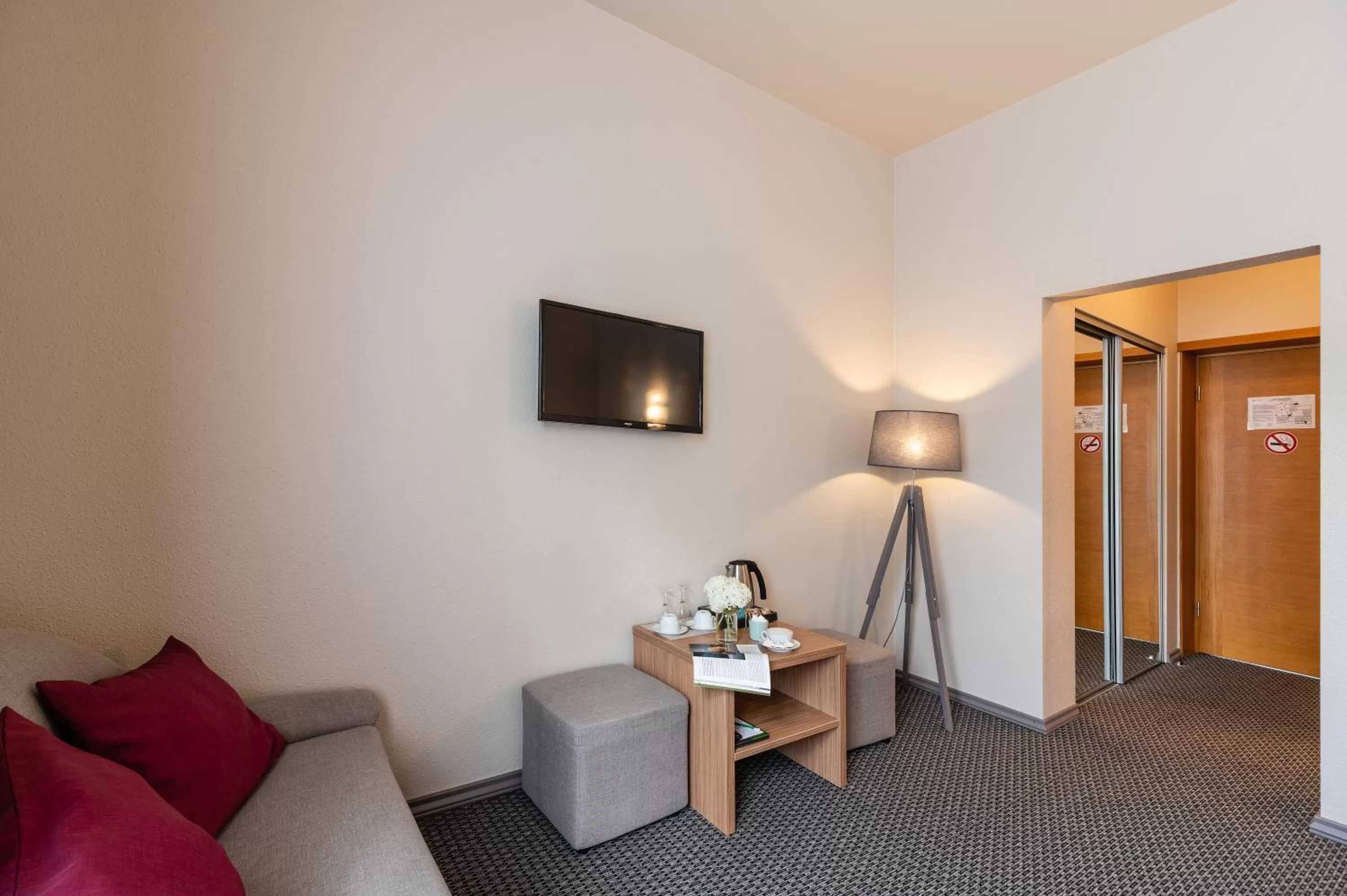 Seating area in Hotel Sigulda