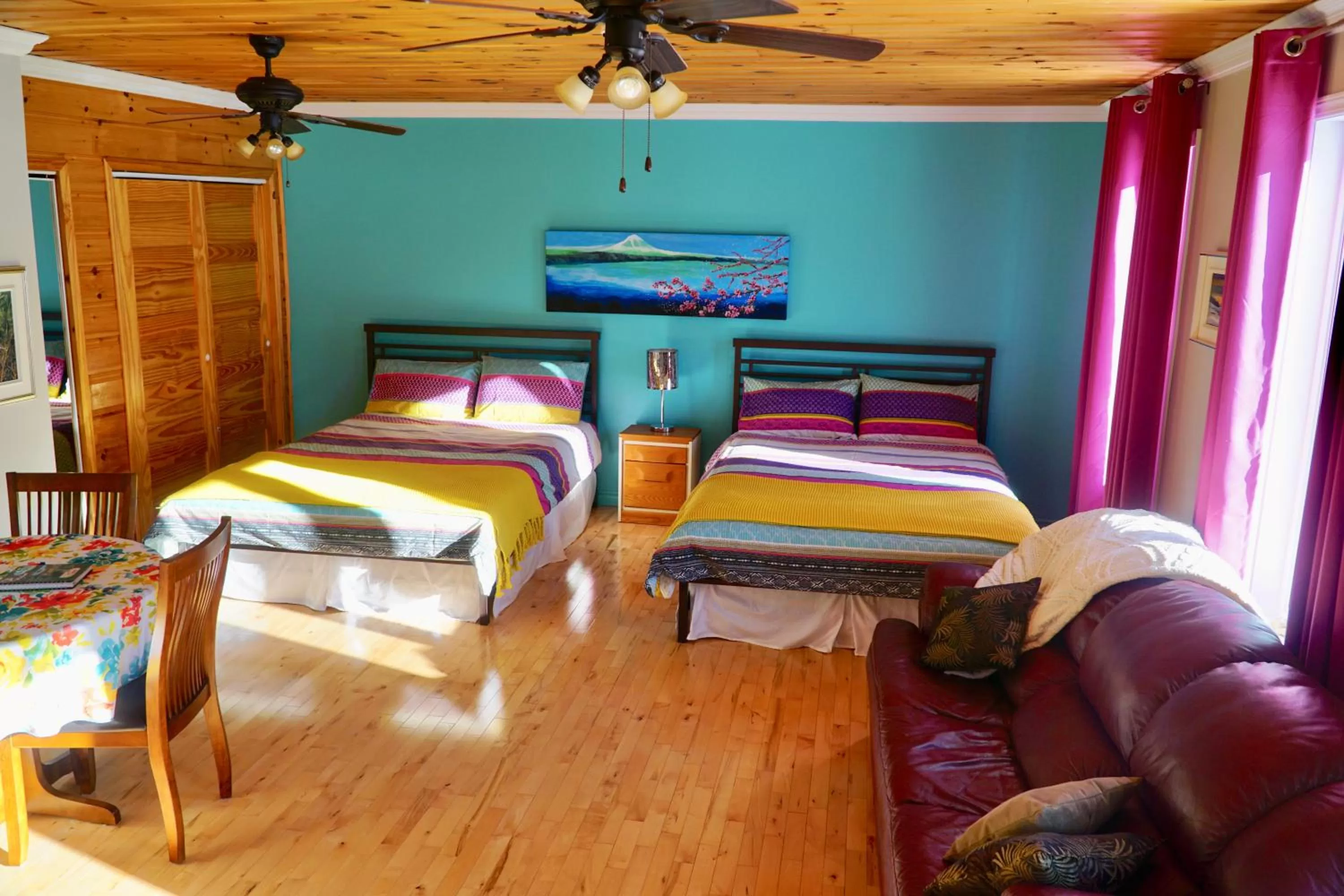 Bed in Gîte de la Montagne Enchantée