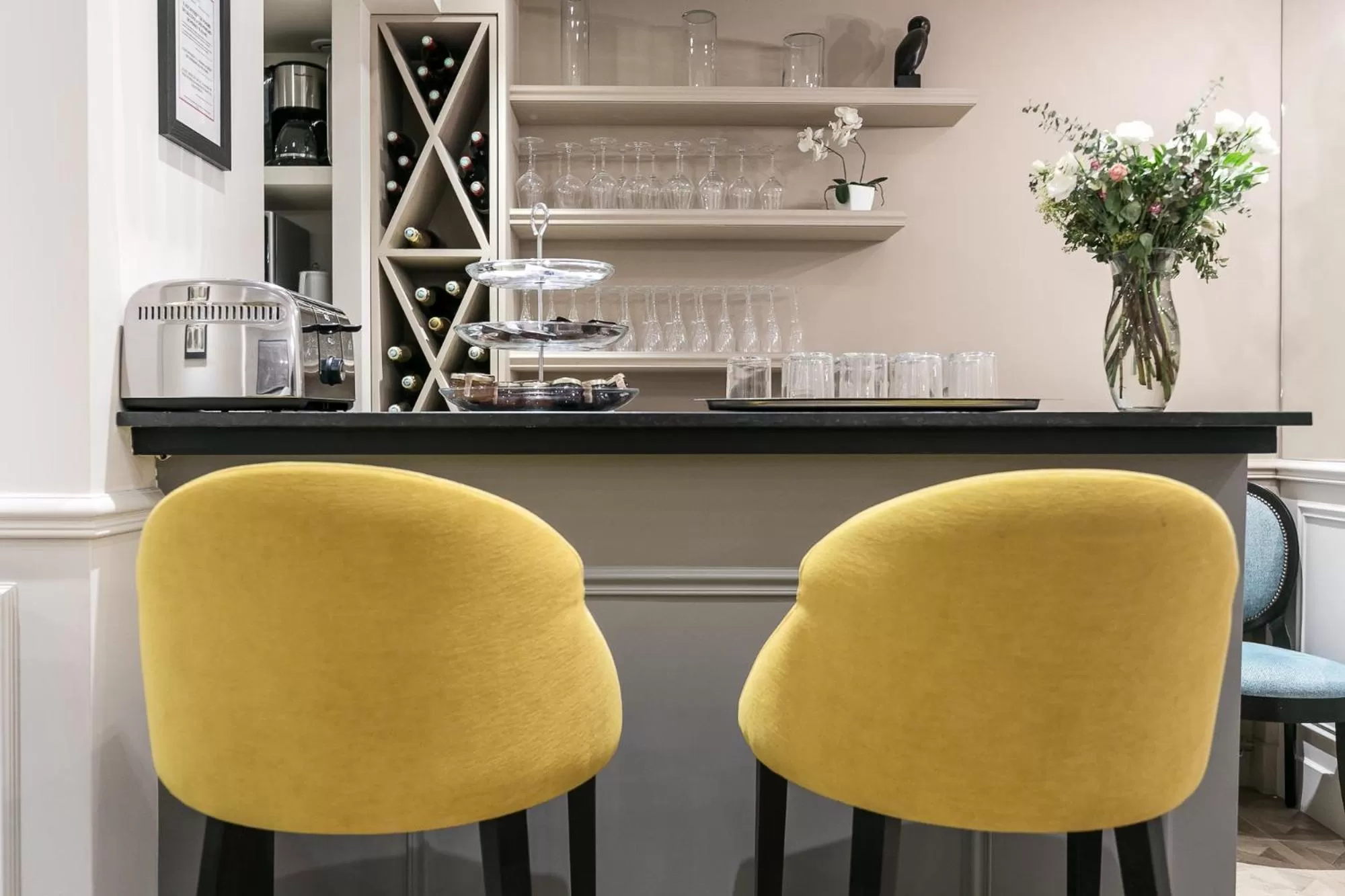 Dining area in Hotel Saint Christophe