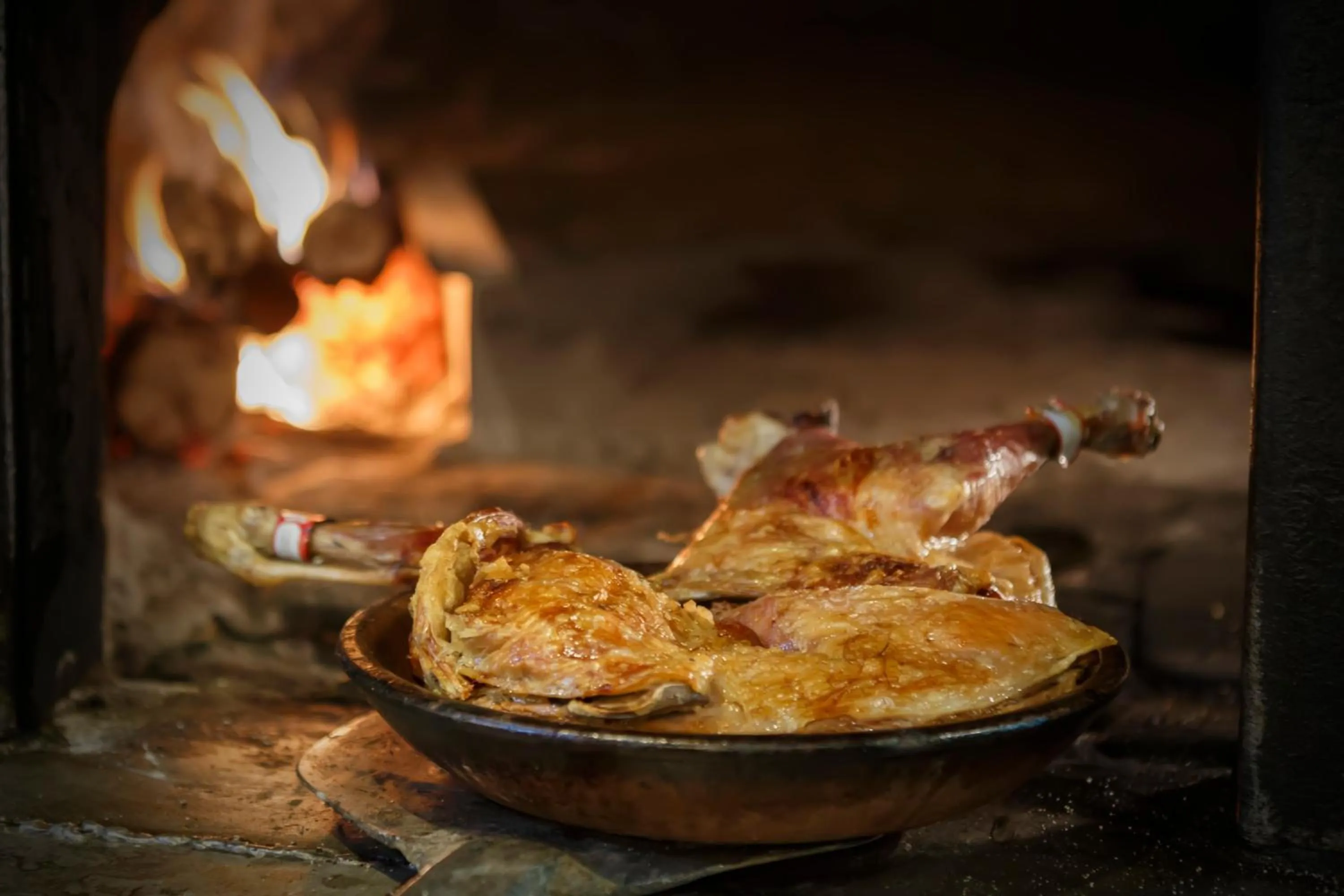 Food close-up in Hotel Azofra