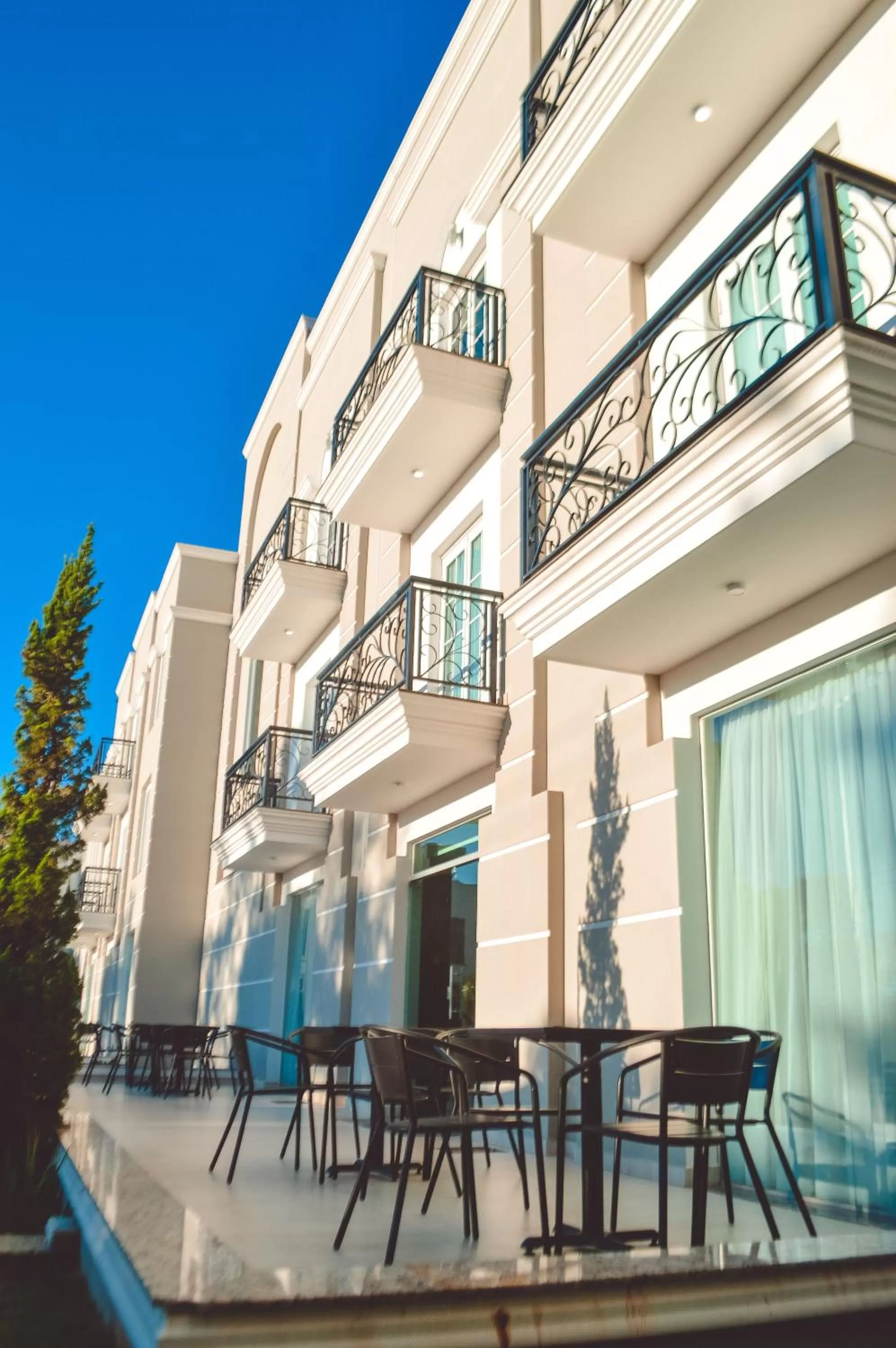 Property building in Bisinii Boutique Hotel