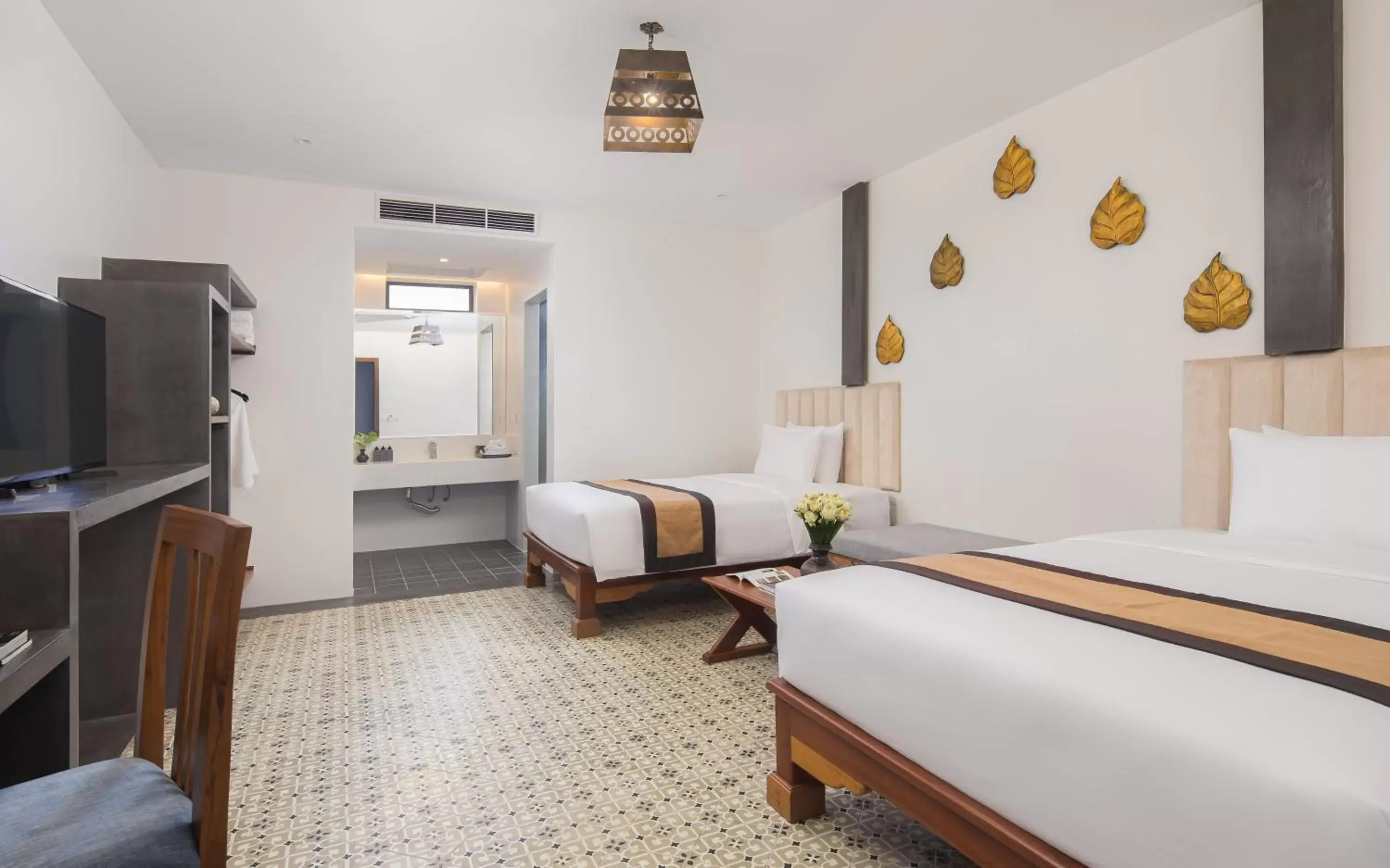 Double Room with Two Double Bed in Siem Reap Palace Hotel & Spa Double Room with Two Double Bed in Siem Reap Palace Hotel & Spa