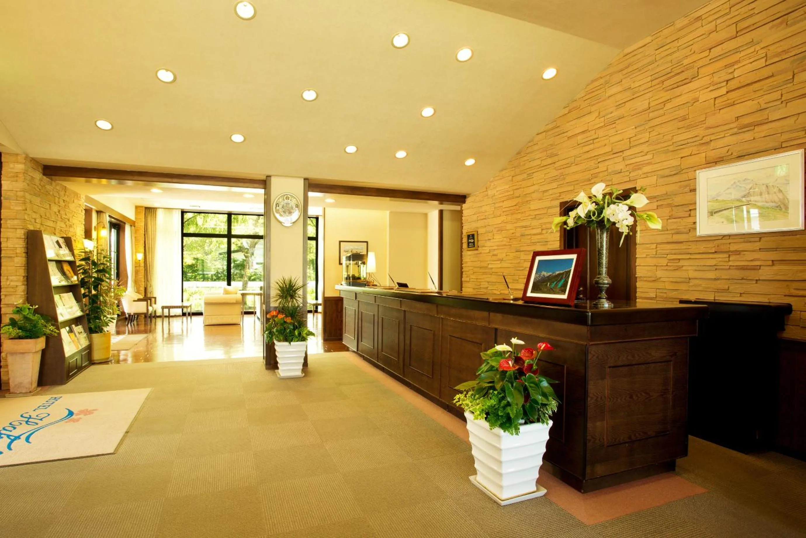 Lobby or reception in Hotel Hakuba