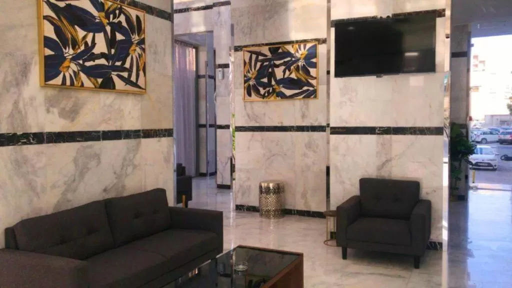 Seating Area in Atlantis Suites Hotel