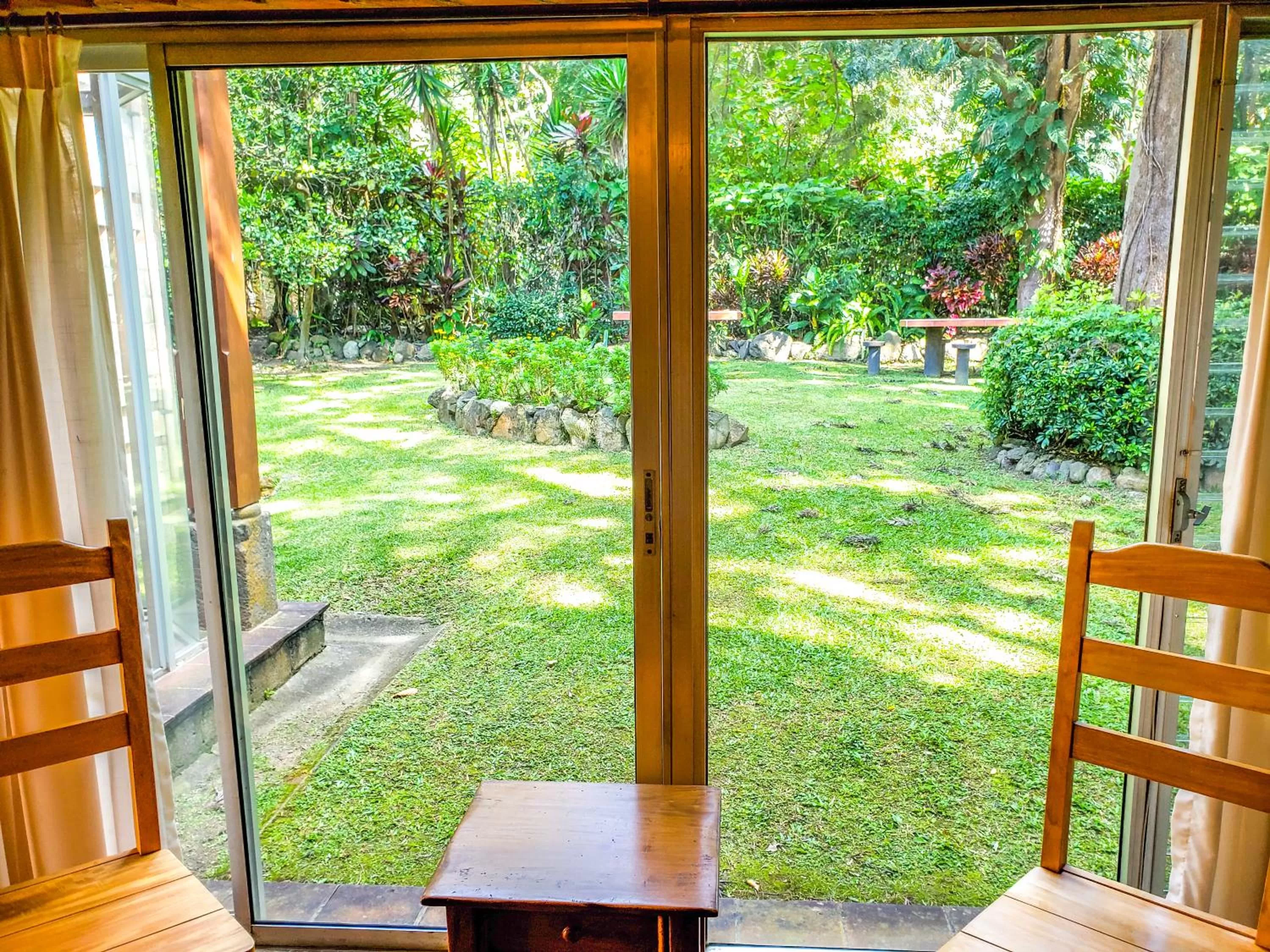 Garden in Hotel San Buenaventura de Atitlán