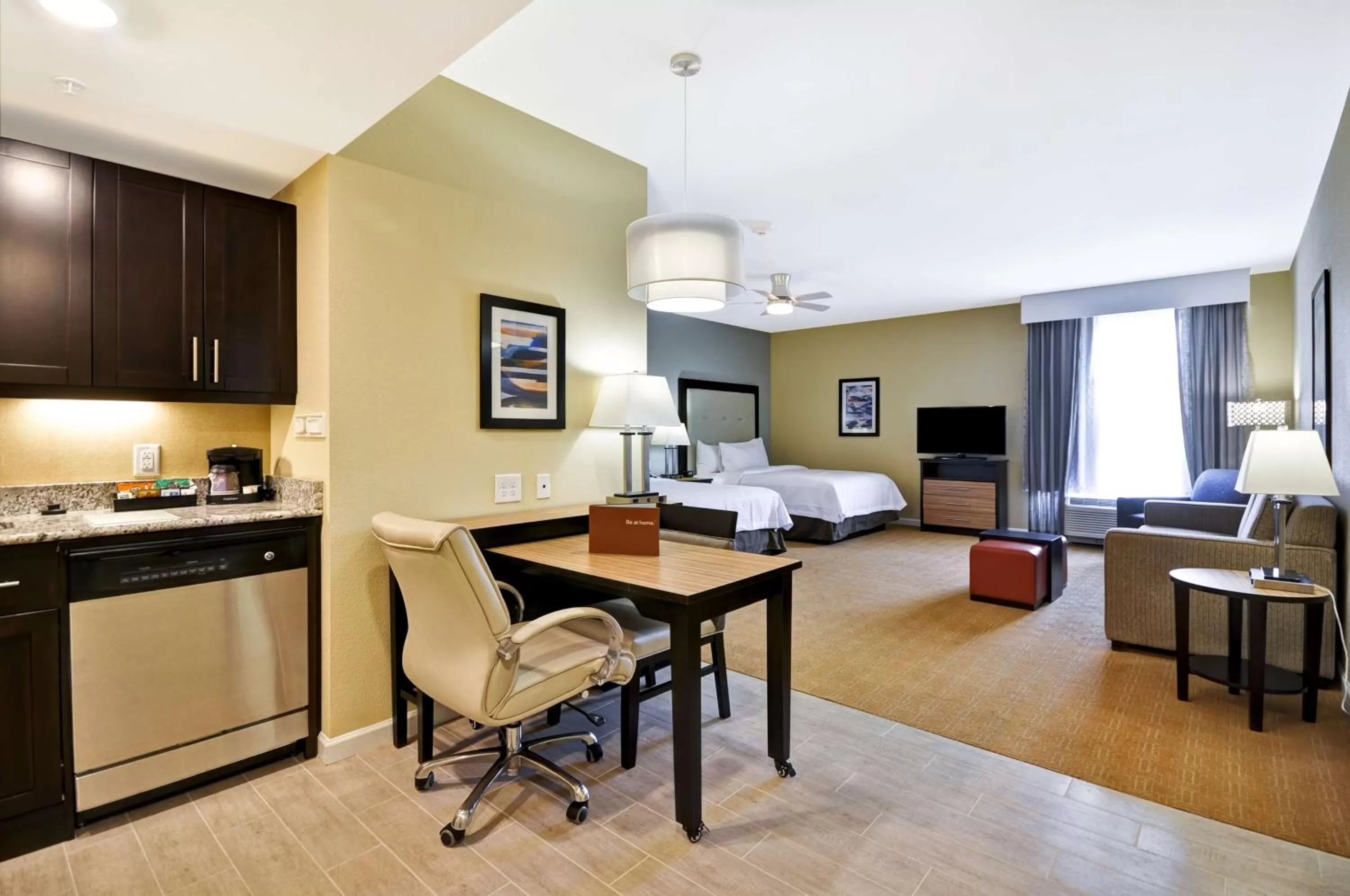Queen Suite with Two Queen Beds - Non-Smoking in Homewood Suites By Hilton Augusta Gordon Highway