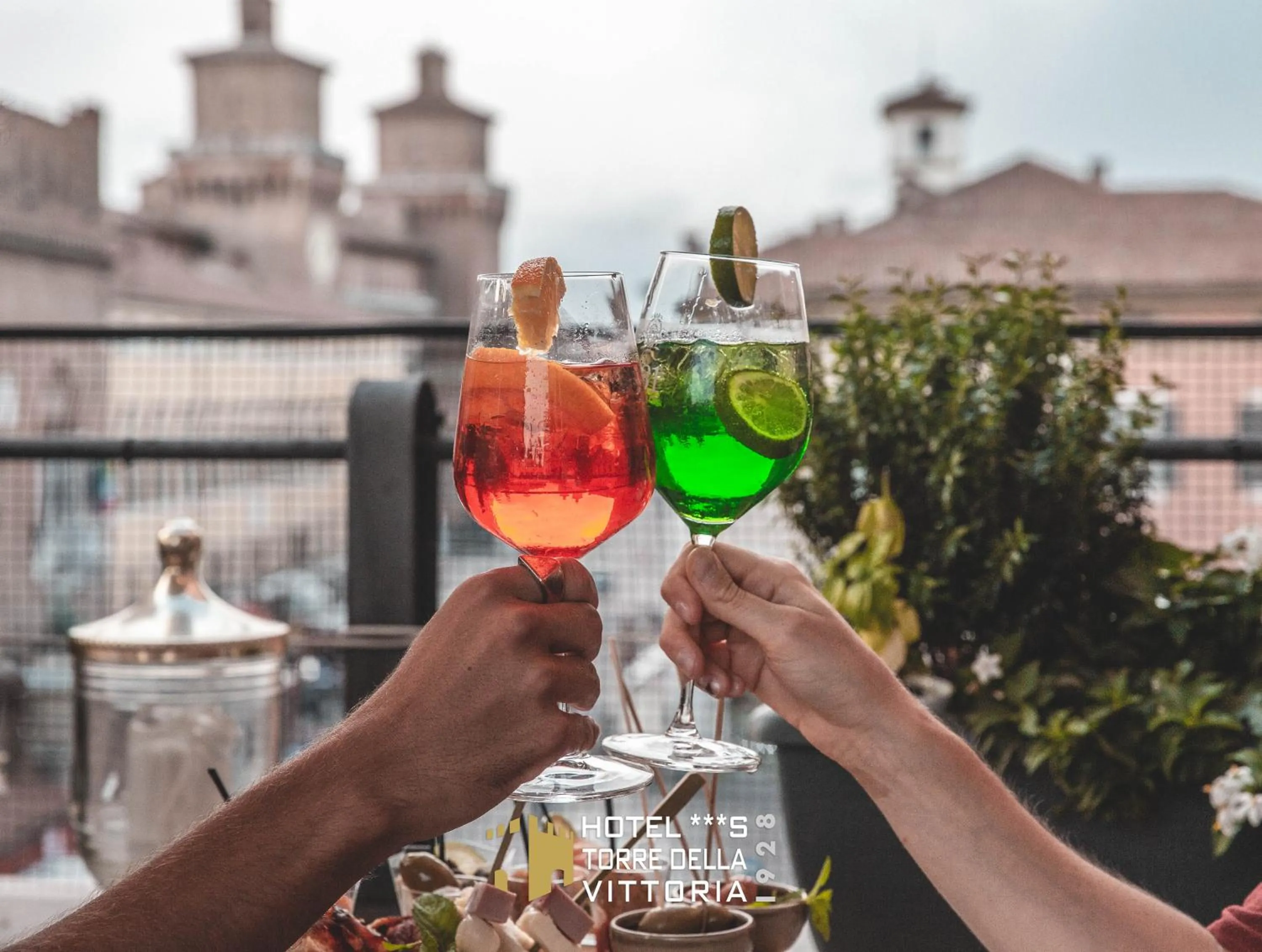 Balcony/Terrace in Panoramic Rooms Torre della Vittoria