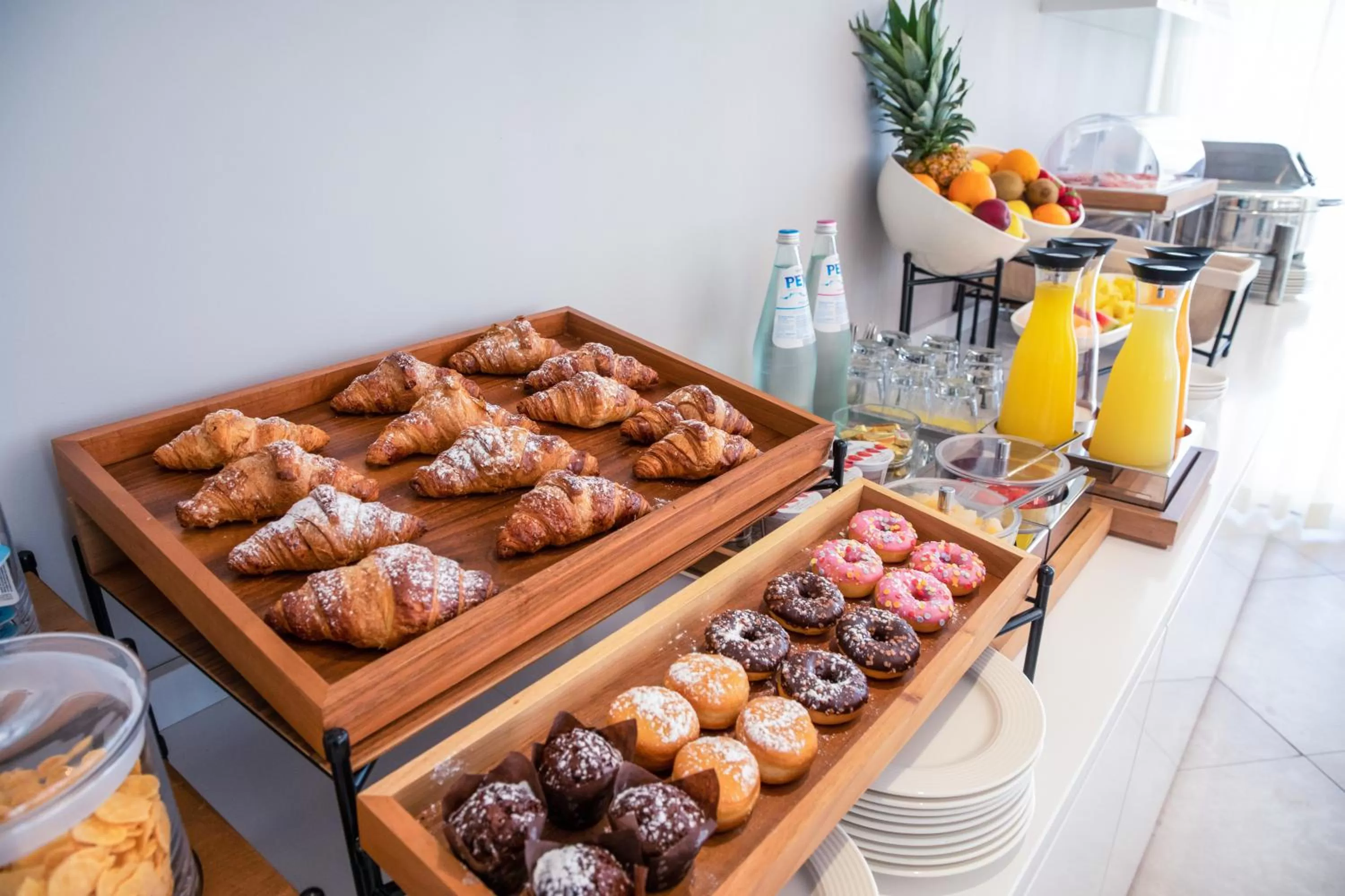 Buffet breakfast in Hotel Baby