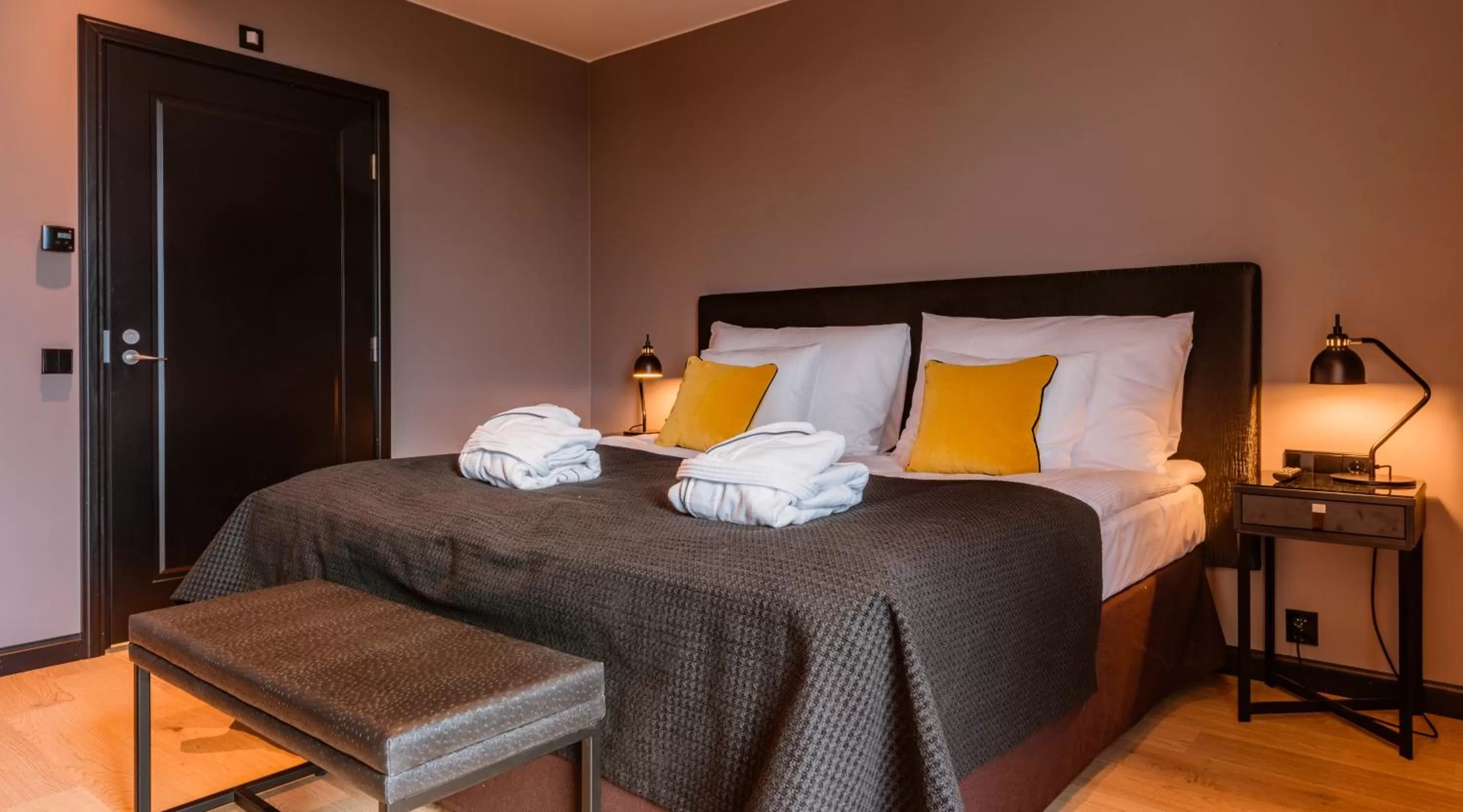 Bed in Clarion Hotel Aviapolis