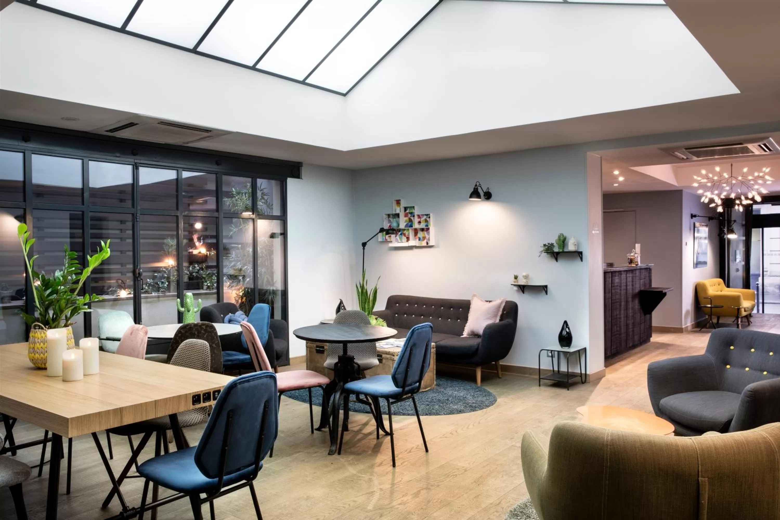 Lobby or reception in Hôtel Hélios Opéra