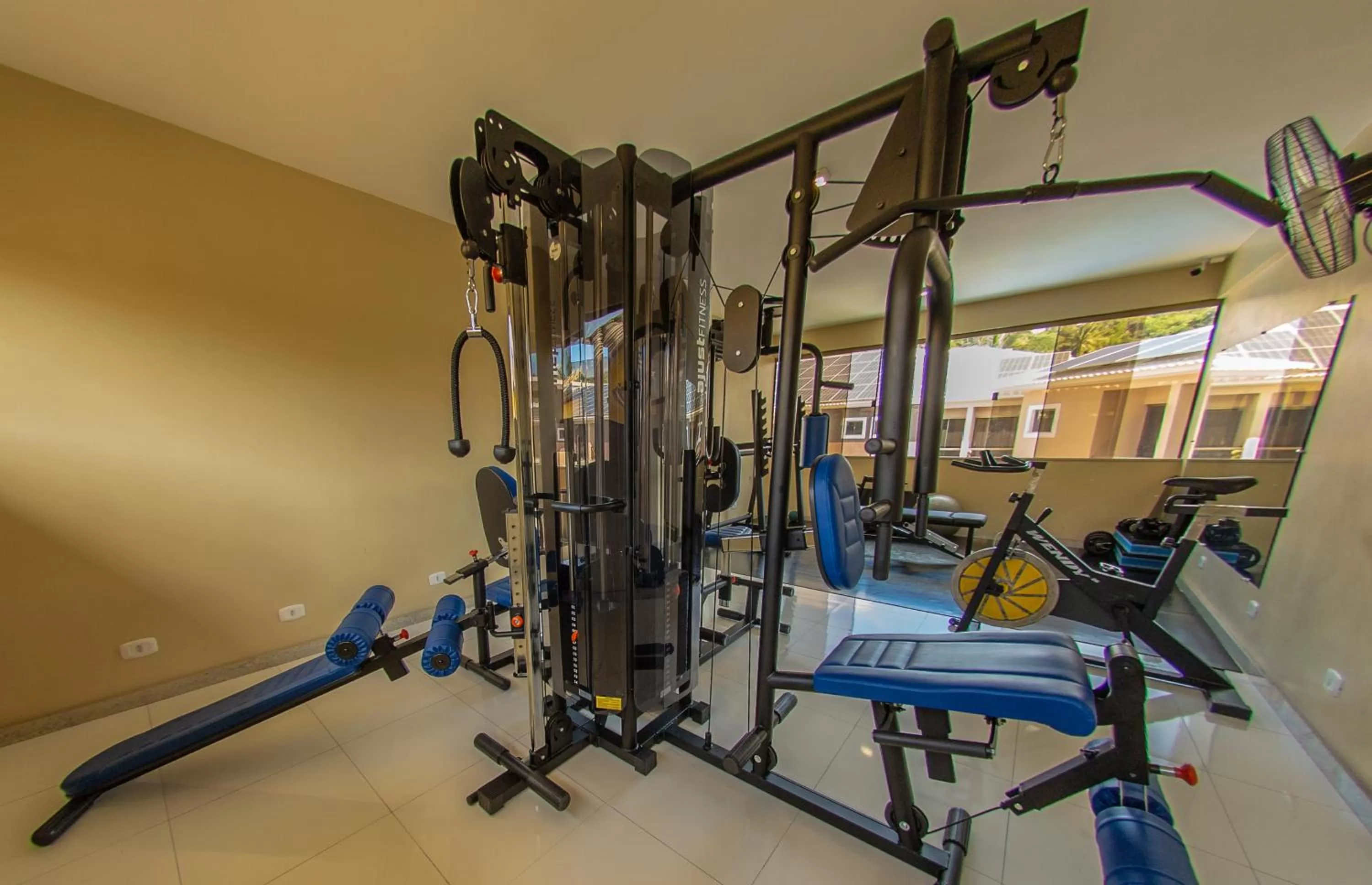 Fitness centre/facilities in Safira Praia Hotel