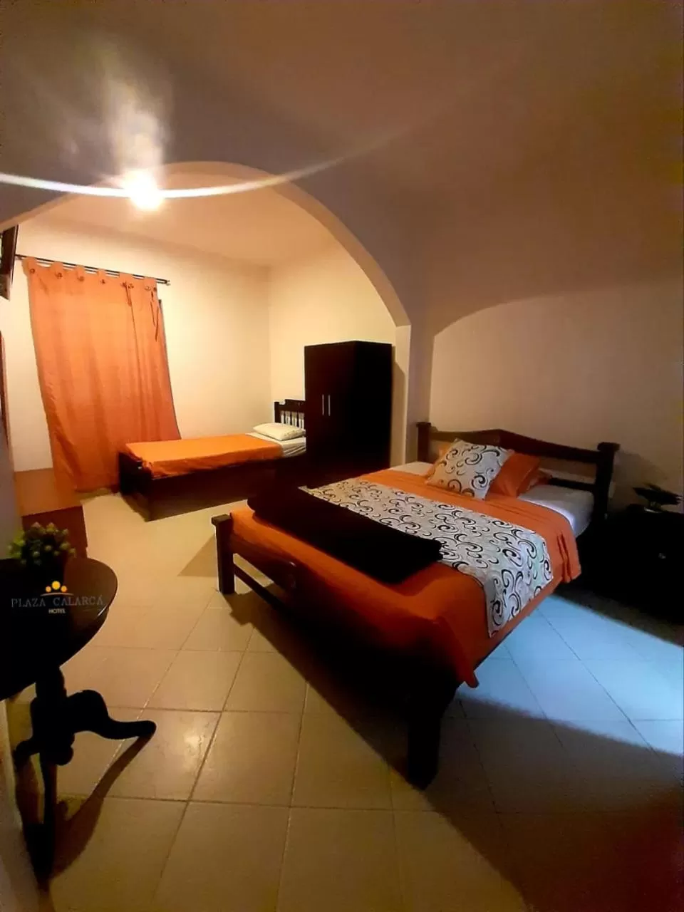 Bed in Hotel Plaza Calarcá