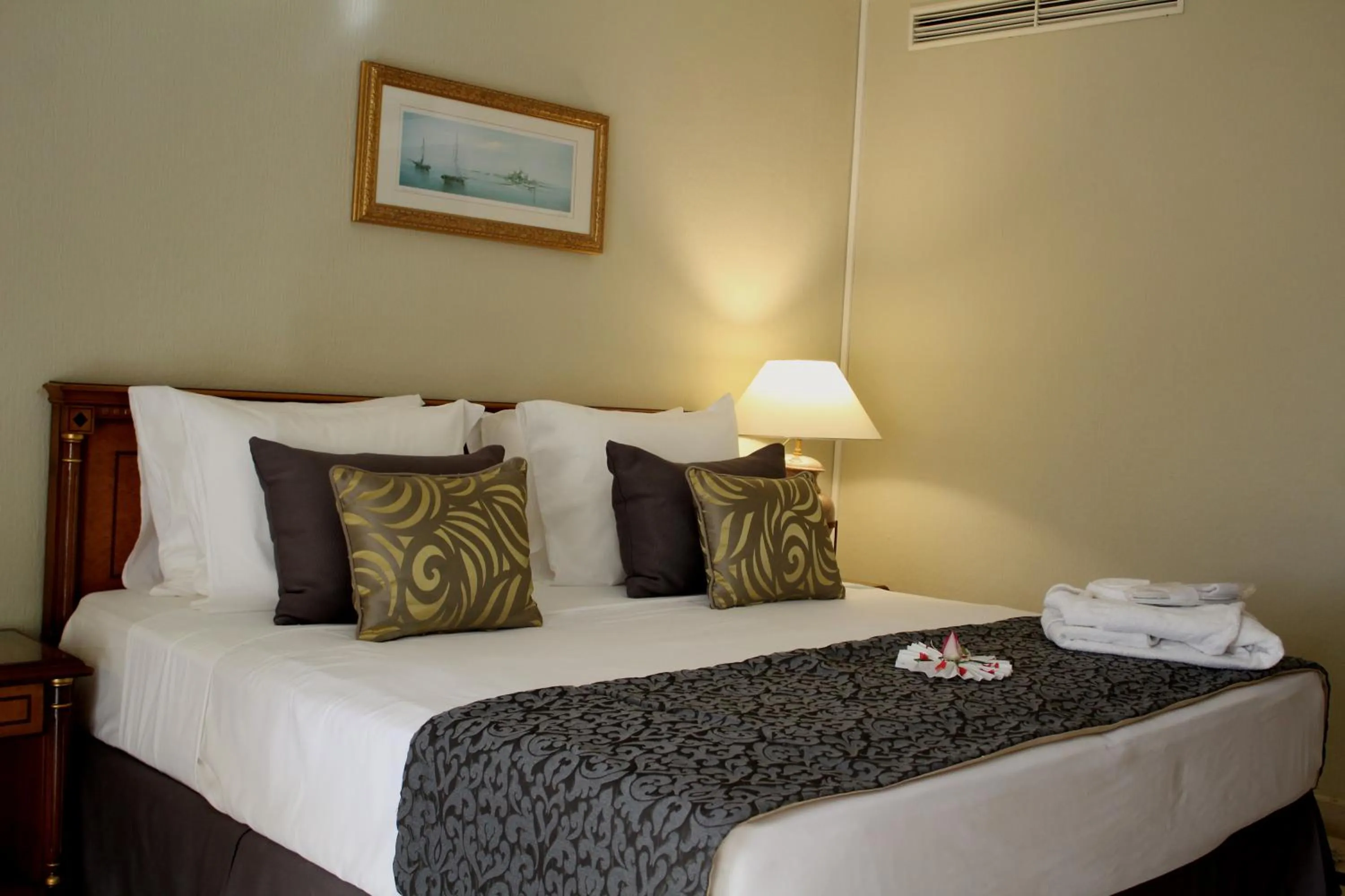 Bed in Golden Carthage Hotel Tunis