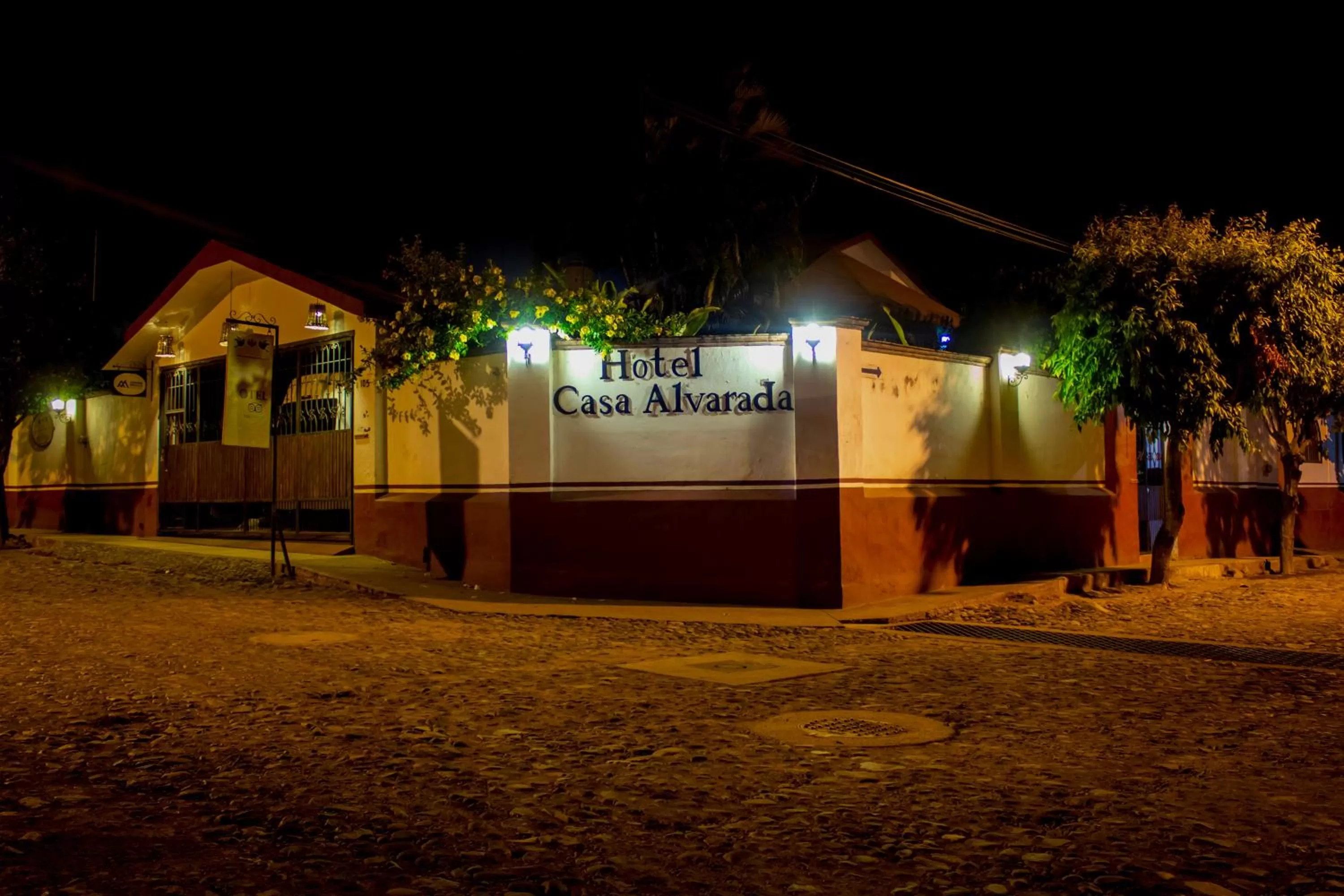 Property building in Hotel Casa Alvarada