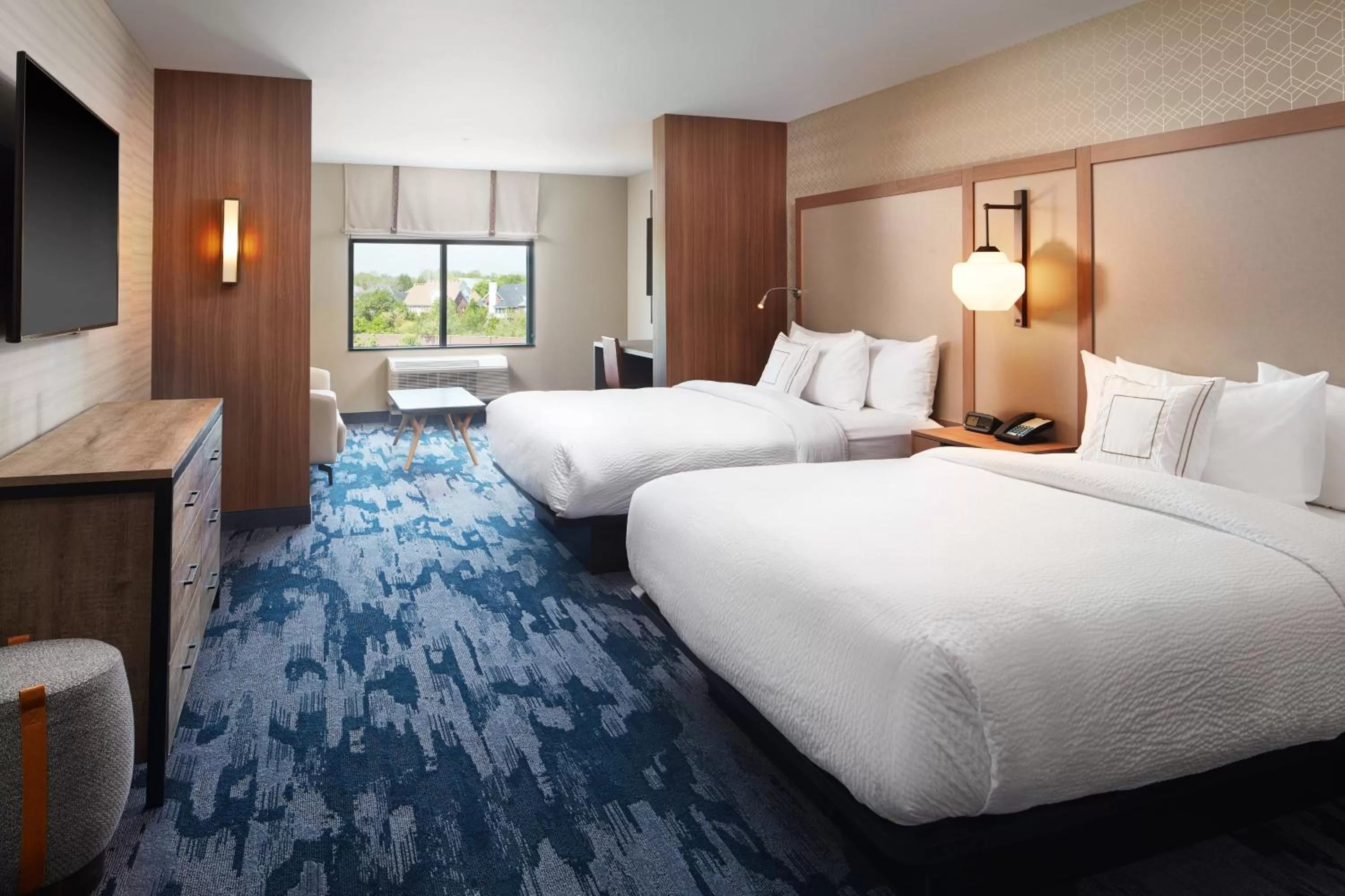 Bedroom, Bed in Fairfield Inn & Suites By Marriott Louisville Northeast