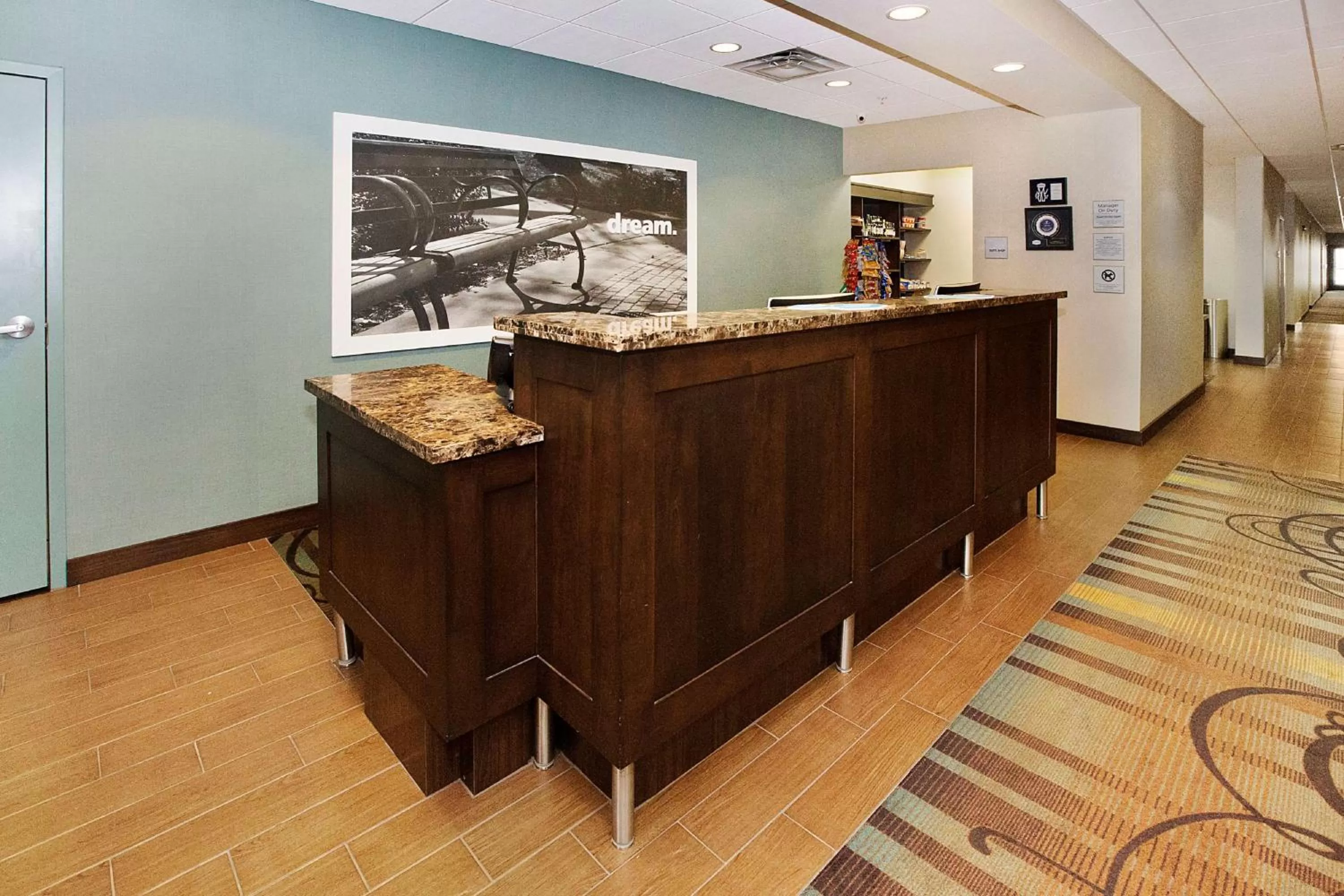 Lobby or reception in Hampton Inn Bridgeville