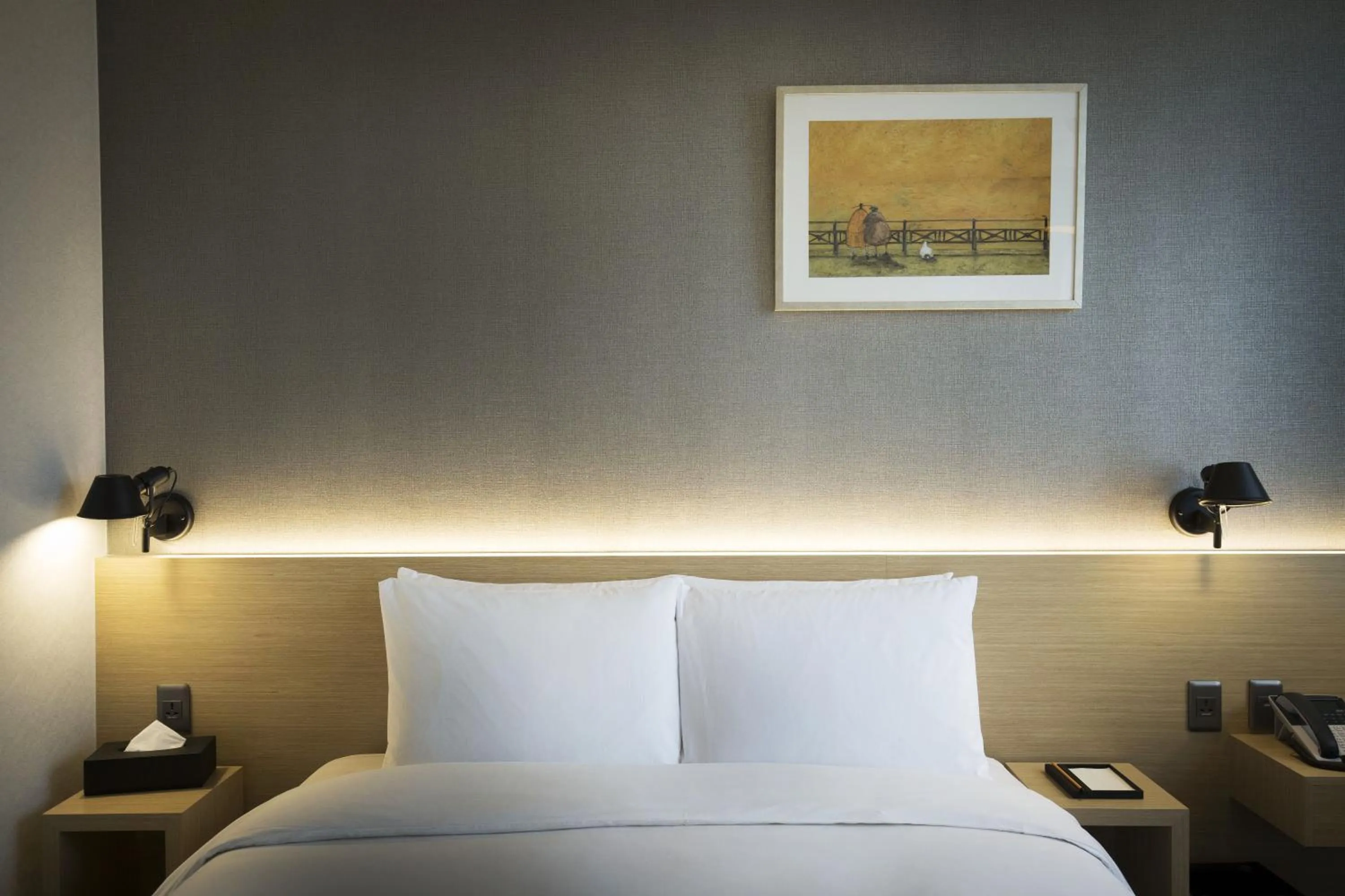 Decorative detail, Bed in Arirang Hill Hotel Dongdaemun