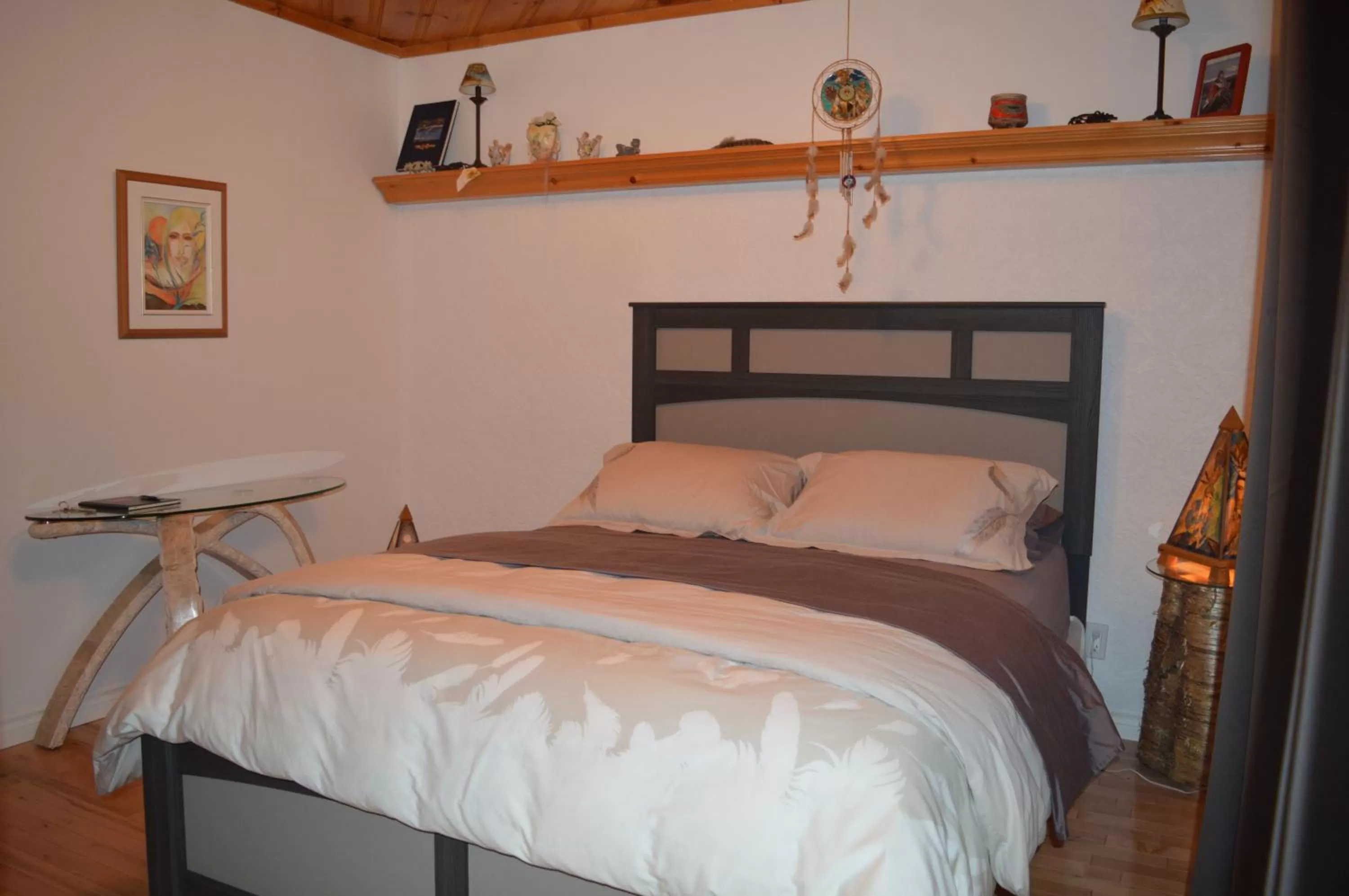 Bedroom, Bed in Gîte de la Montagne Enchantée