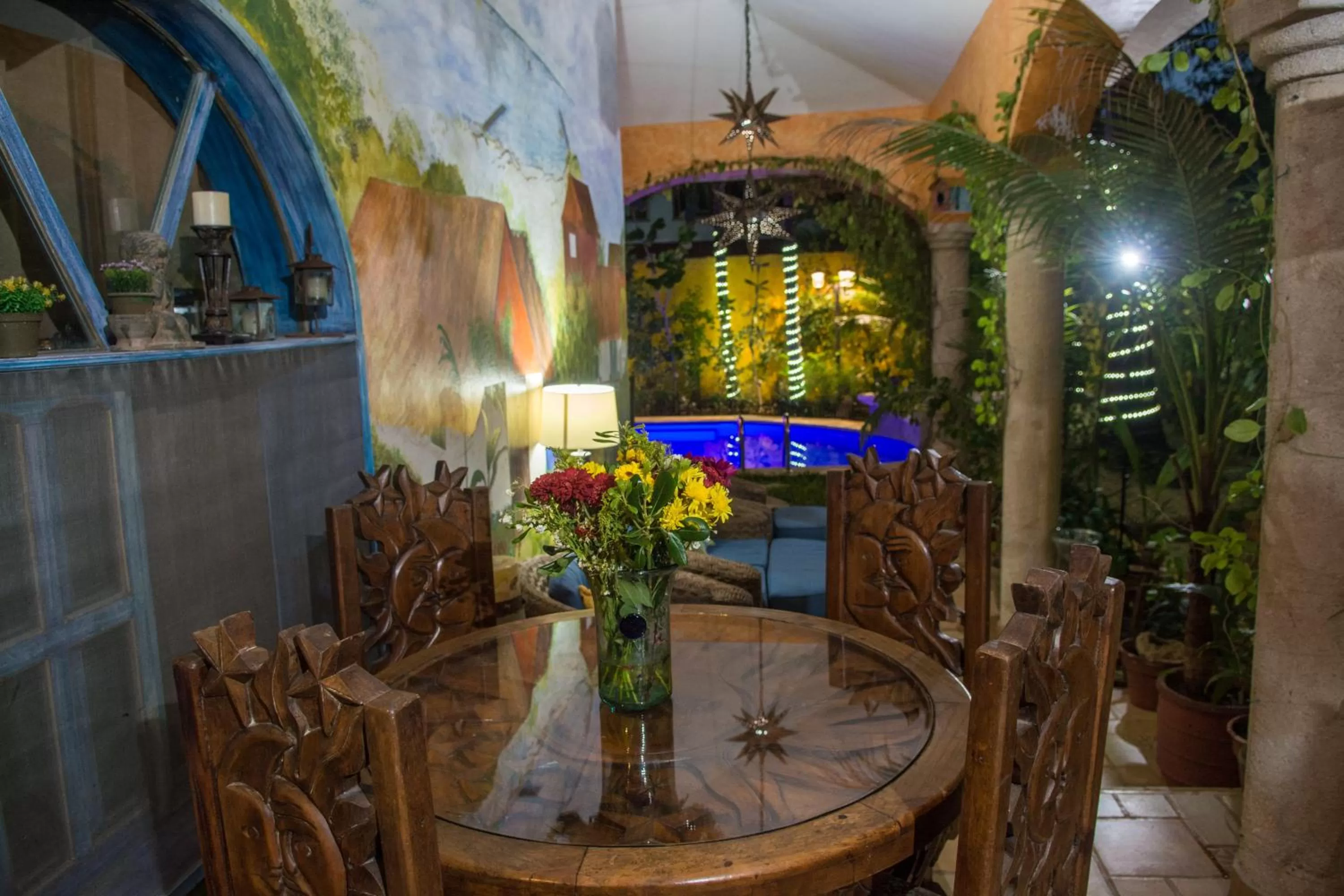 Garden in Hacienda Boutique B&B and Spa Solo Adultos