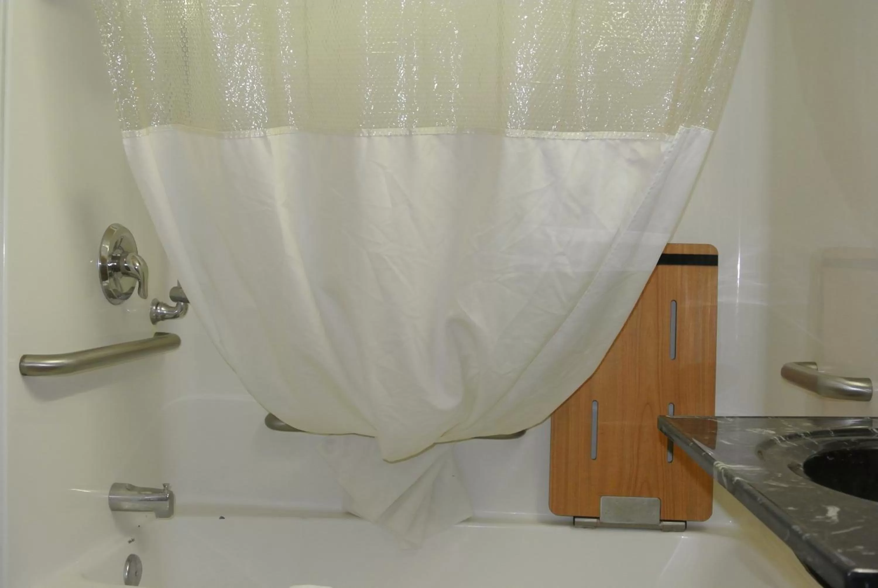 Bathroom in Ramada by Wyndham Strasburg - Shenandoah Valley