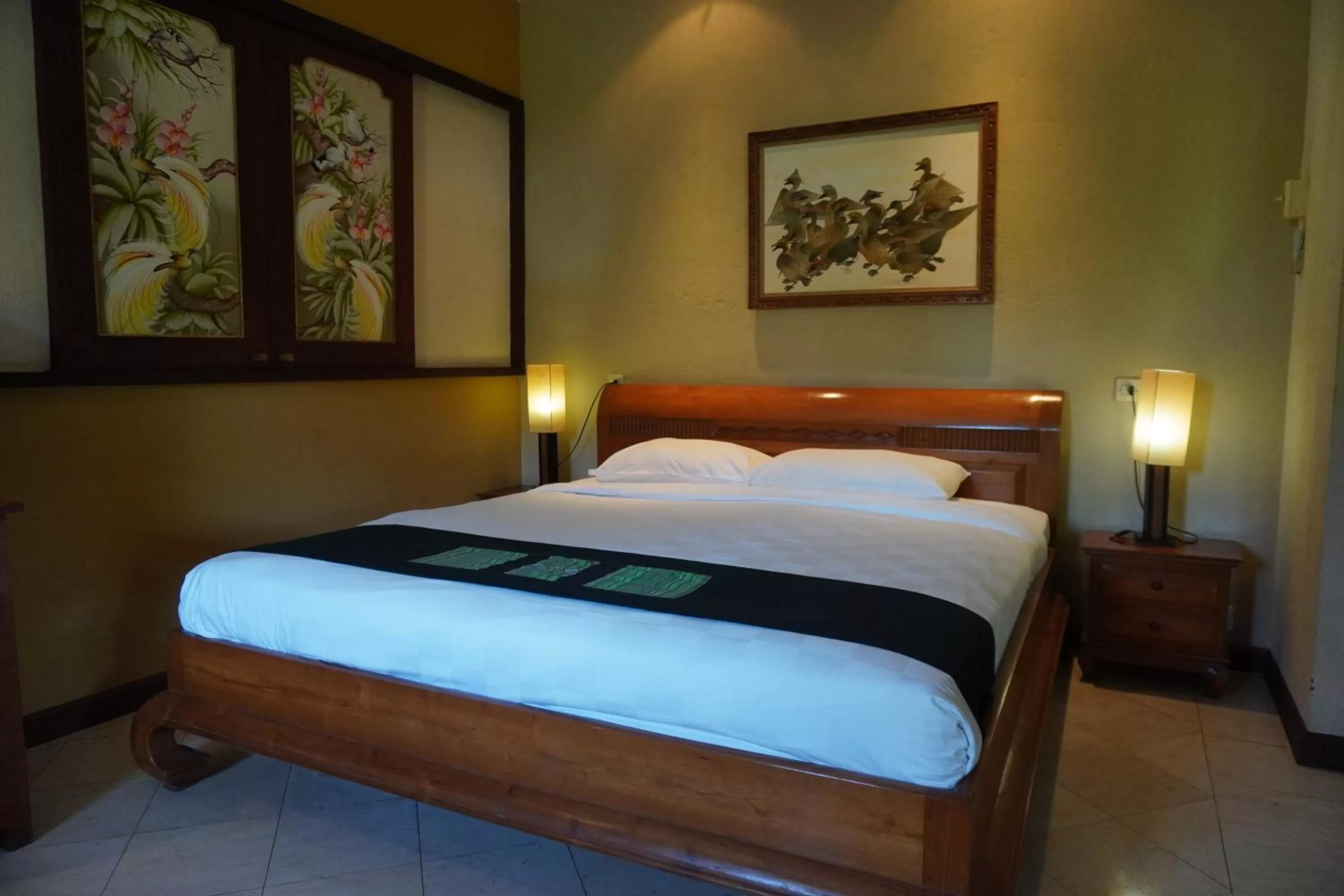 Bed in Pondok Agung Bed & Breakfast