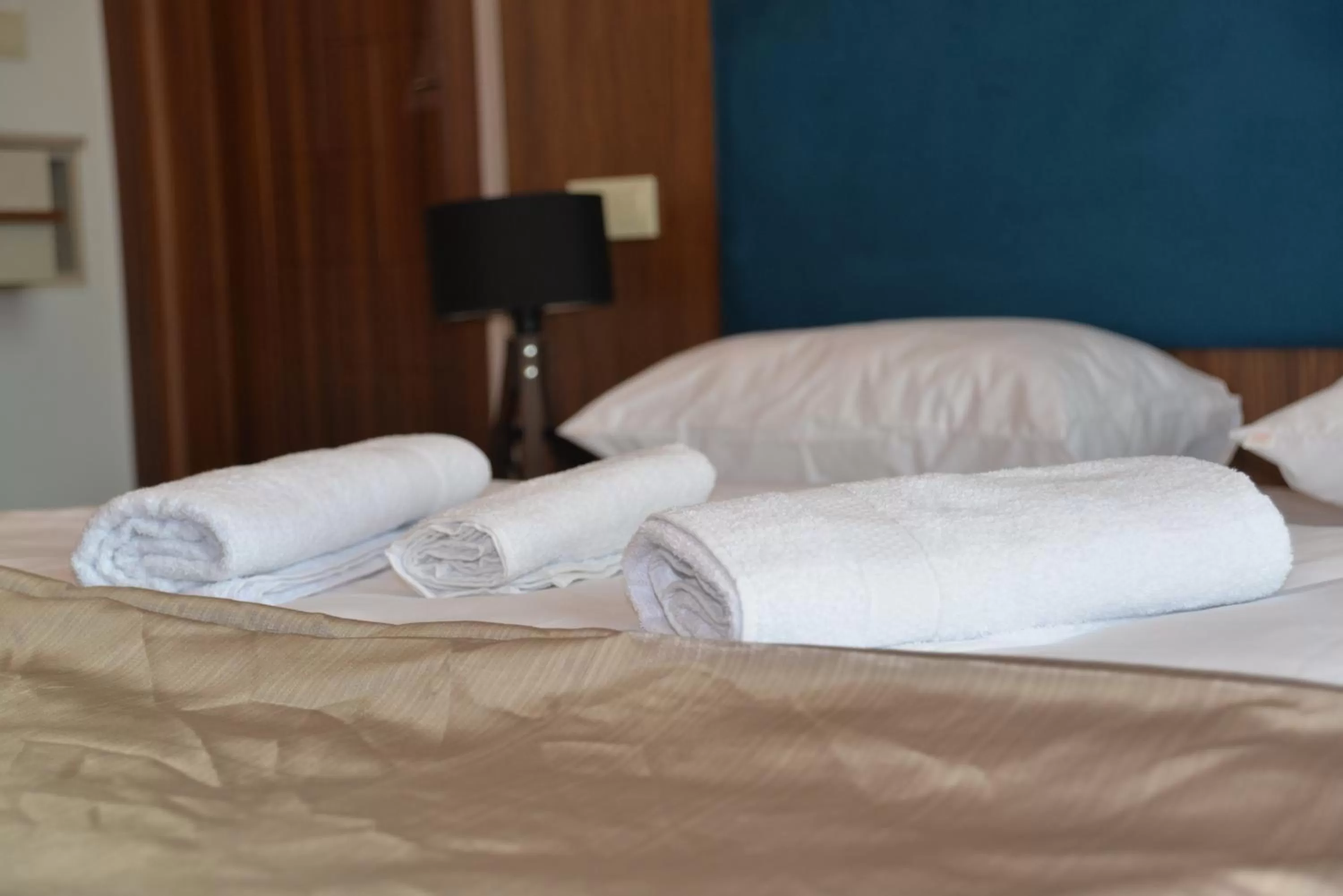 Bed in TEVETOGLU HOTEL