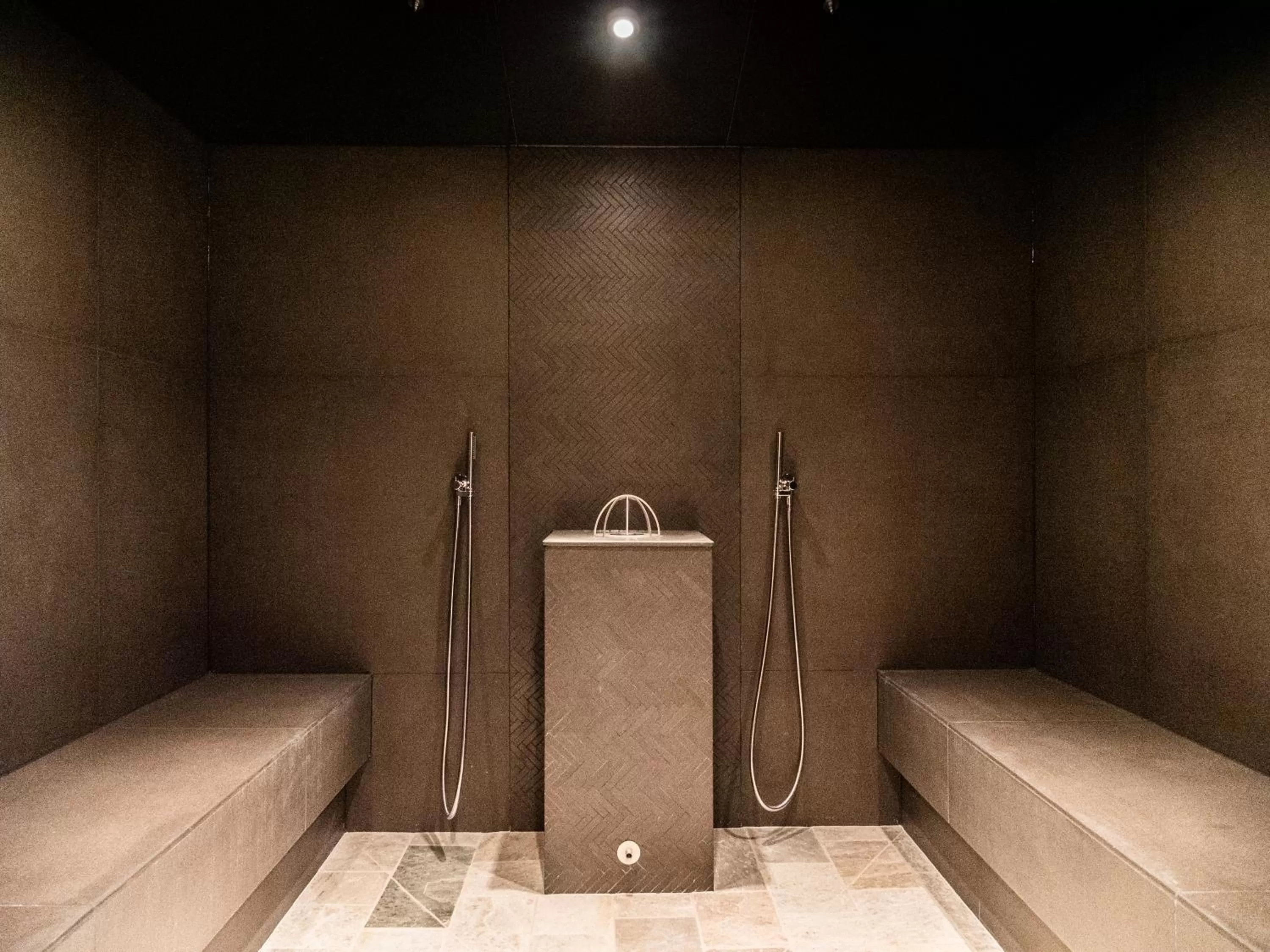 Steam room in Alpenloge Design Hotel