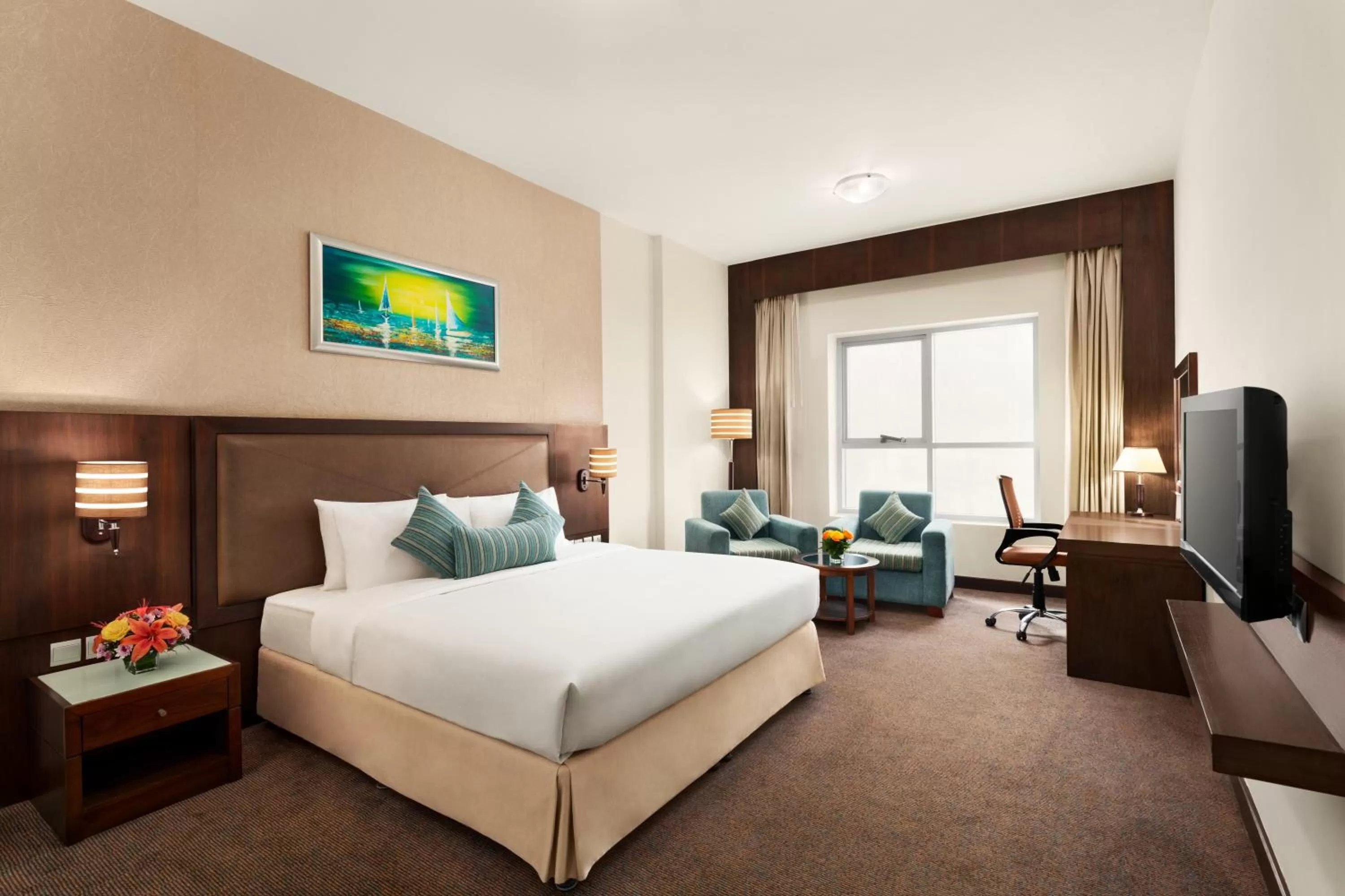 Photo of the whole room, Bed in Ramada by Wyndham Dubai Deira