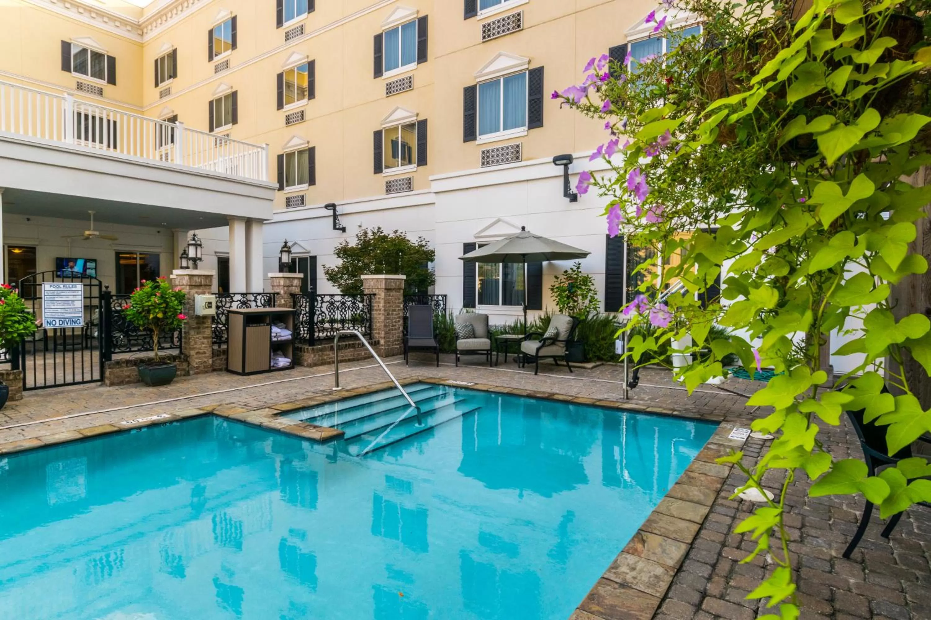 Swimming pool in Candlewood Suites Mobile-Downtown by IHG