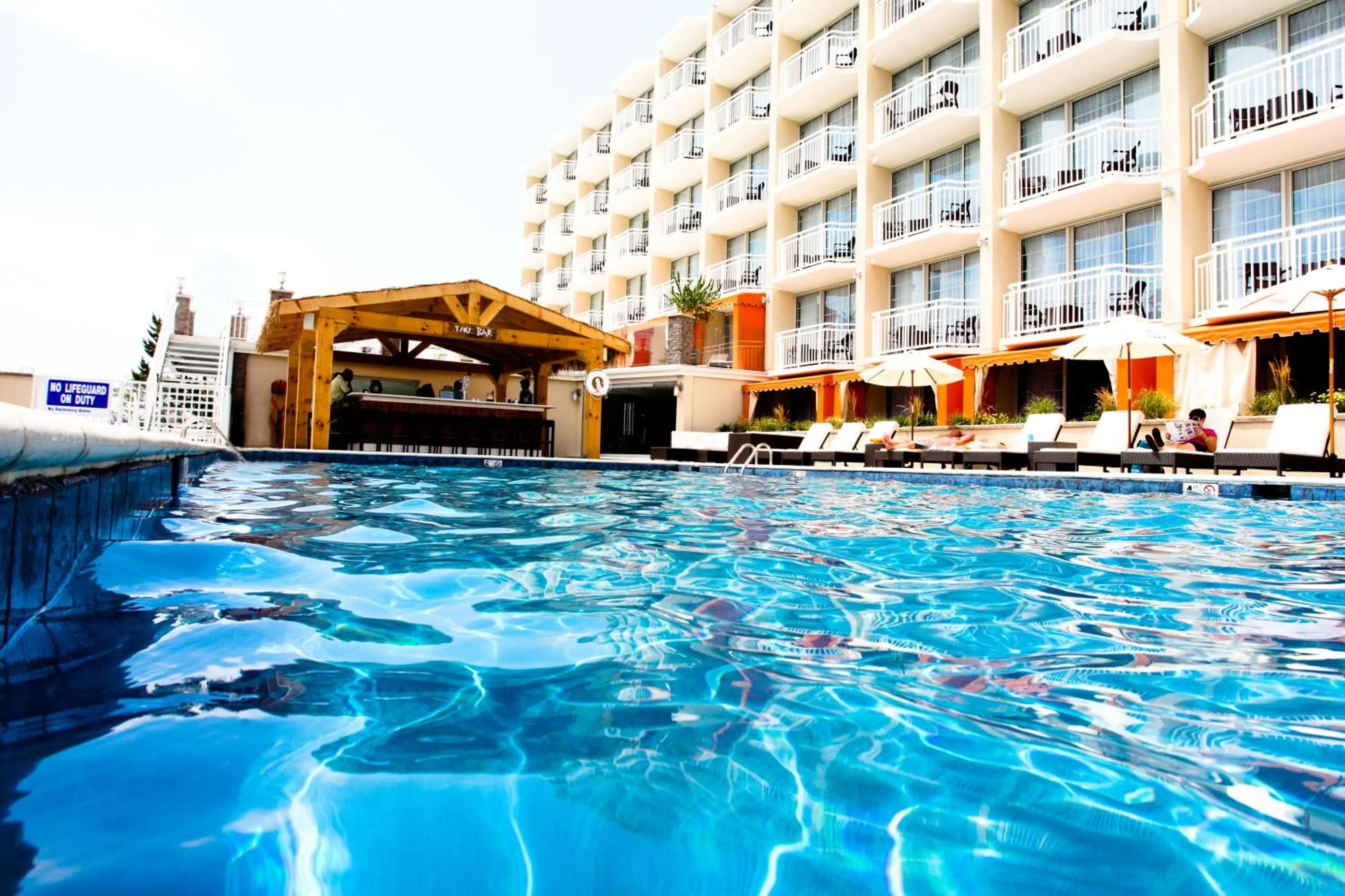 Swimming pool in Ocean Club Hotel