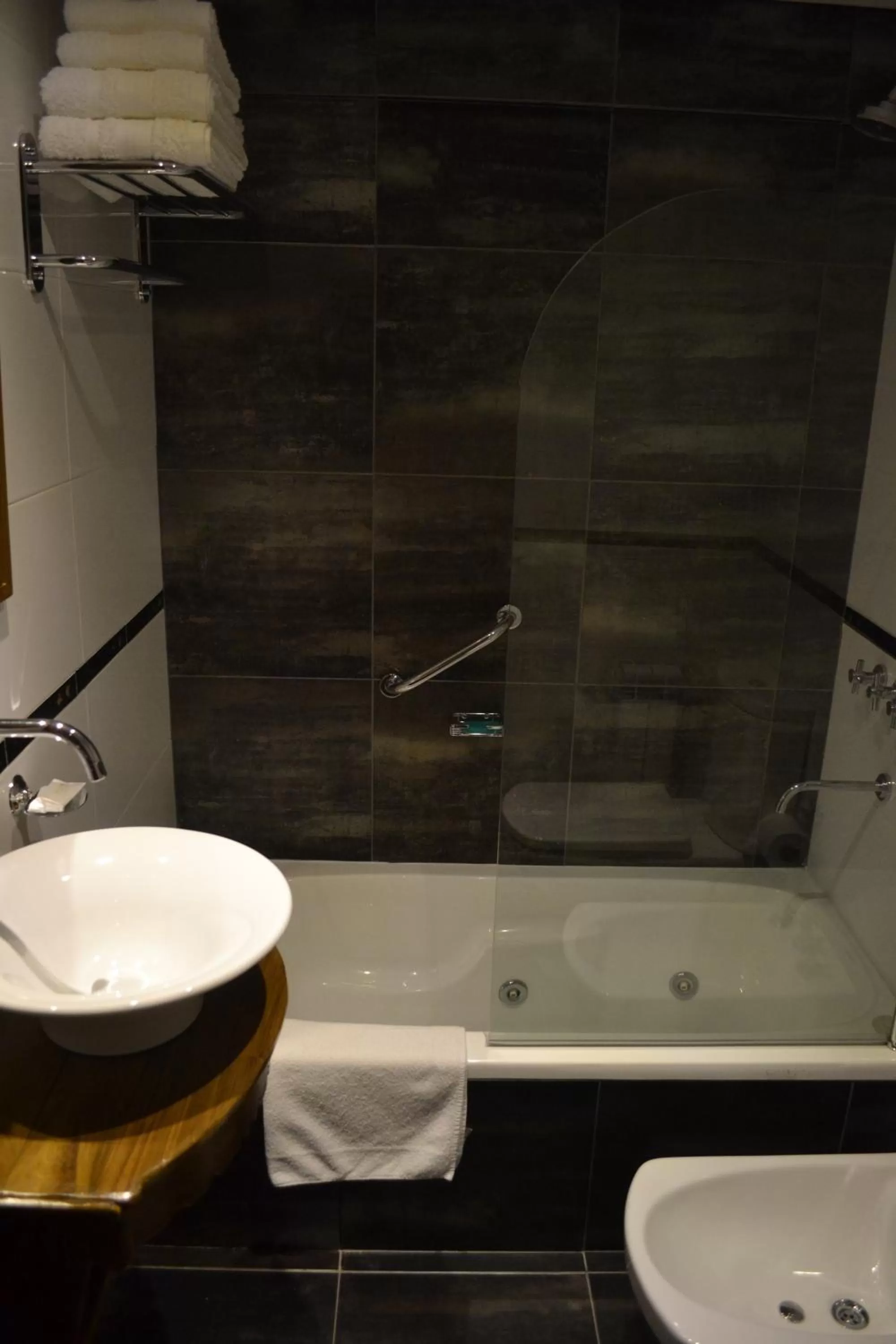 Shower in MadreTierra Patagonia