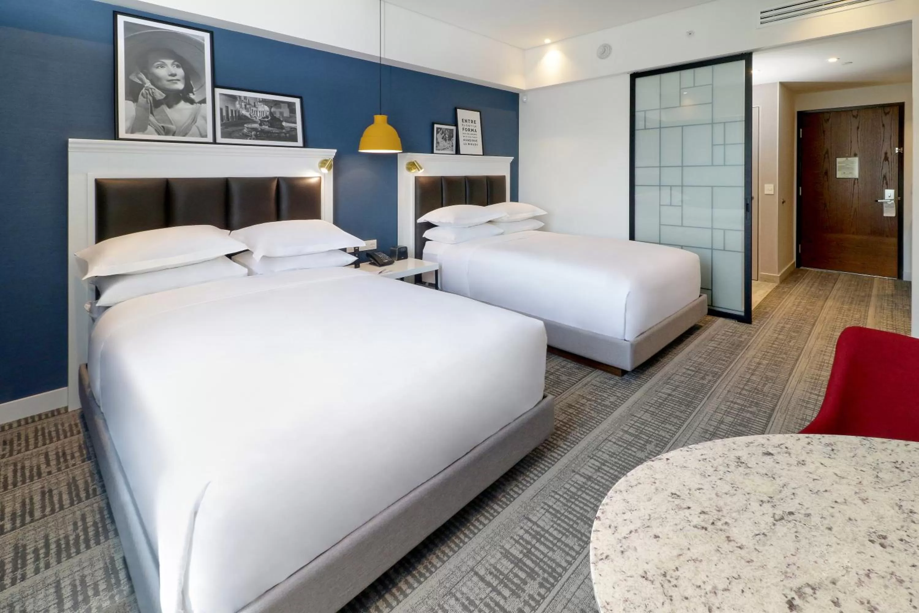 Bedroom, Bed in Culiacan Marriott Hotel