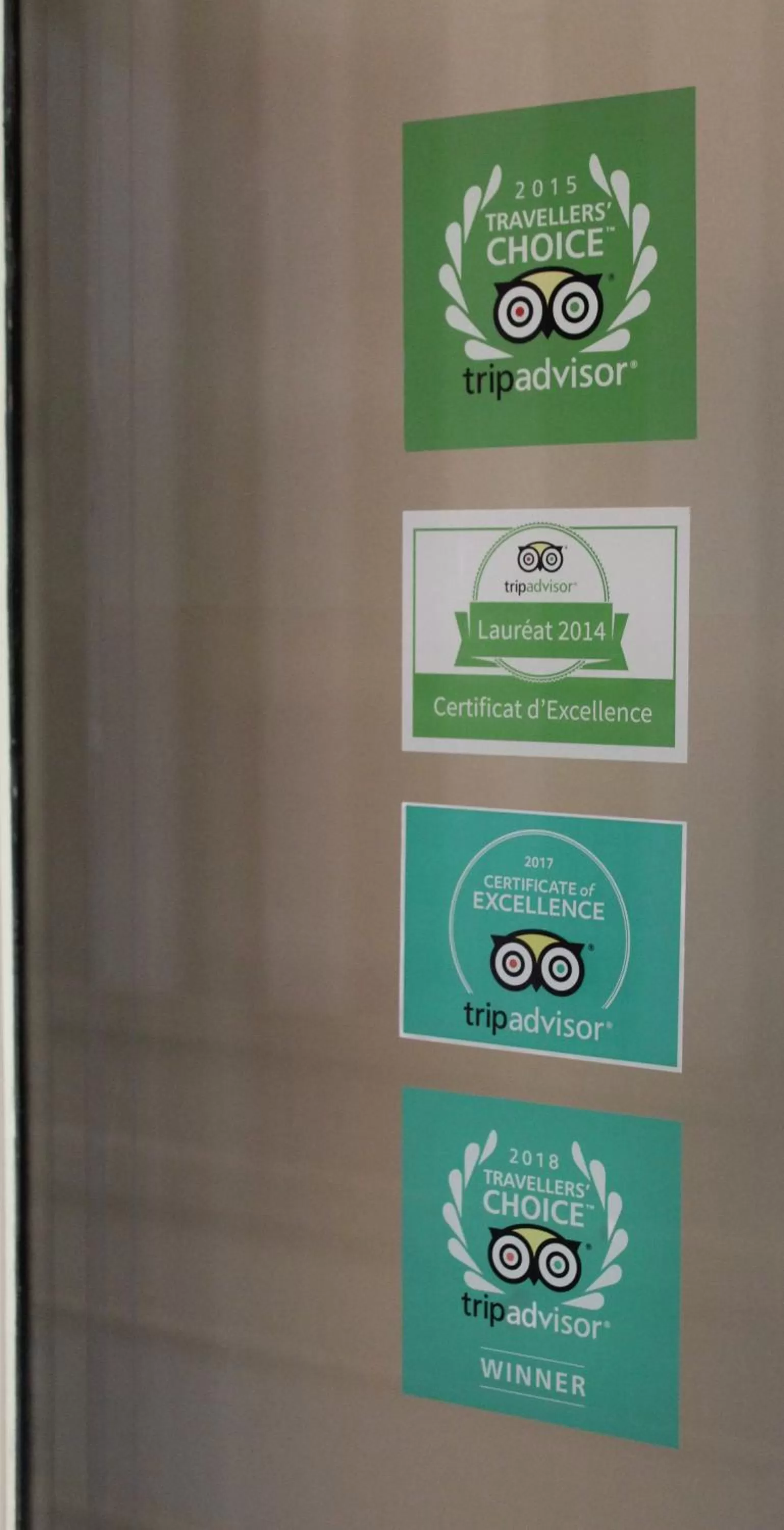 Certificate/Award in MAS Aparthotel EU