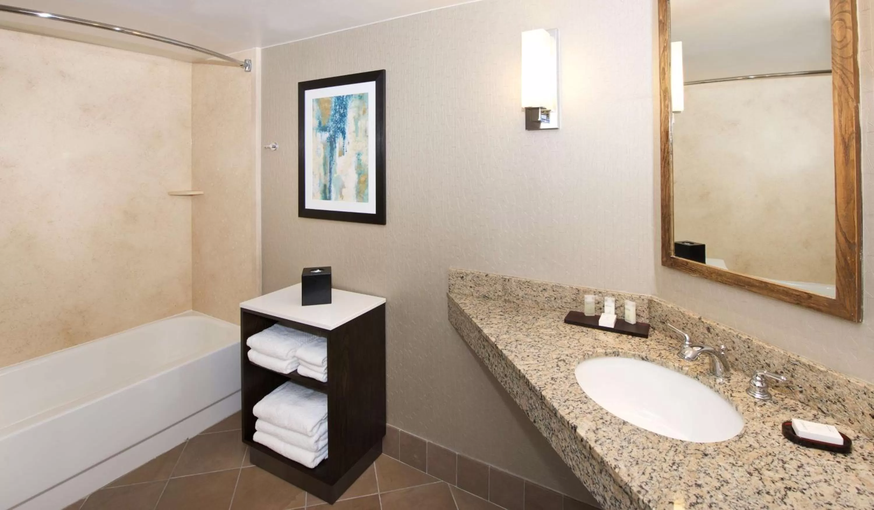 Bathroom in Embassy Suites by Hilton Portland Tigard