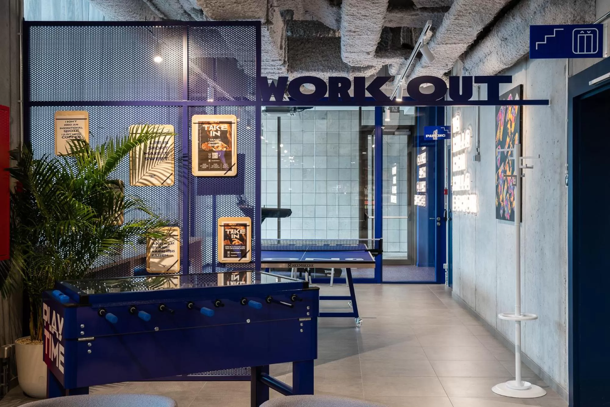 Lobby or reception in ibis budget Gent Centrum Dampoort