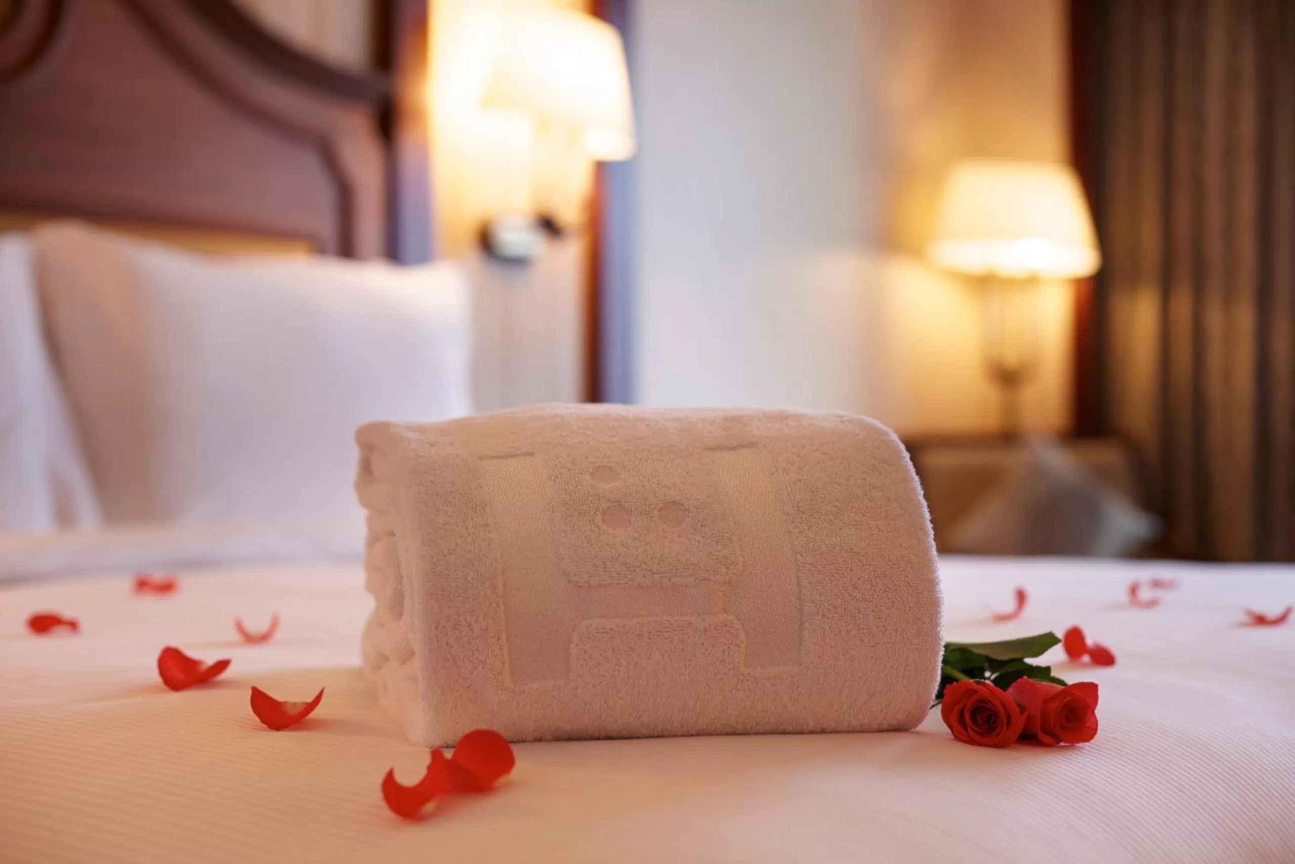 Decorative detail, Bed in Hablis Chennai