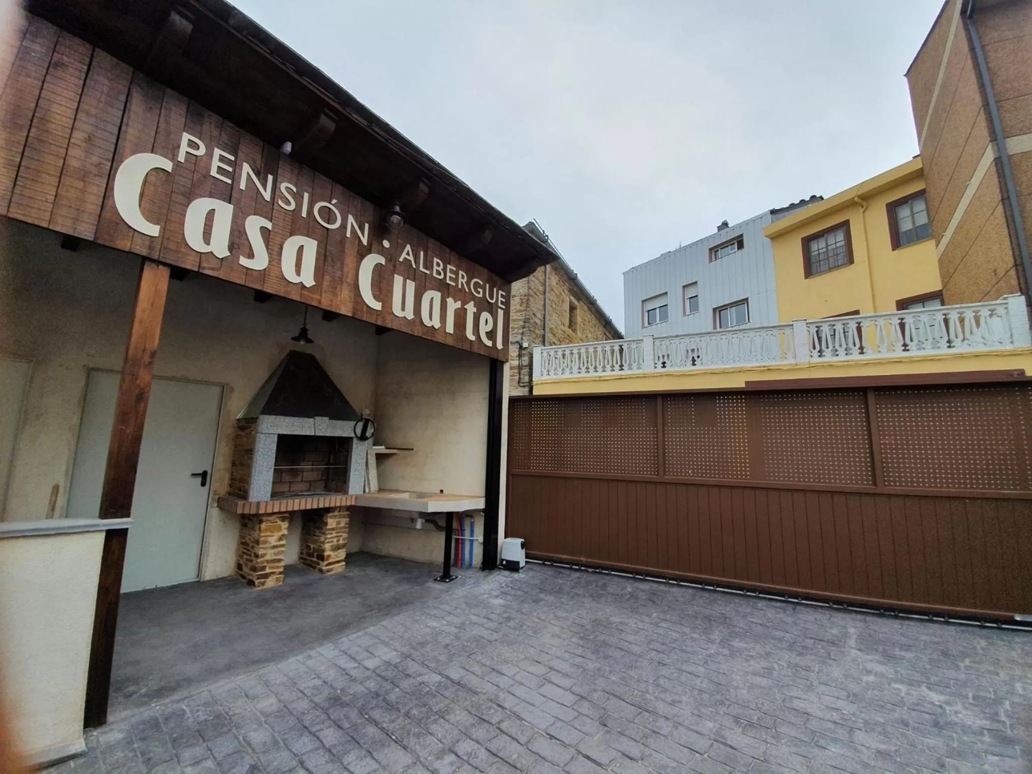 Property building in Albergue Casa Cuartel