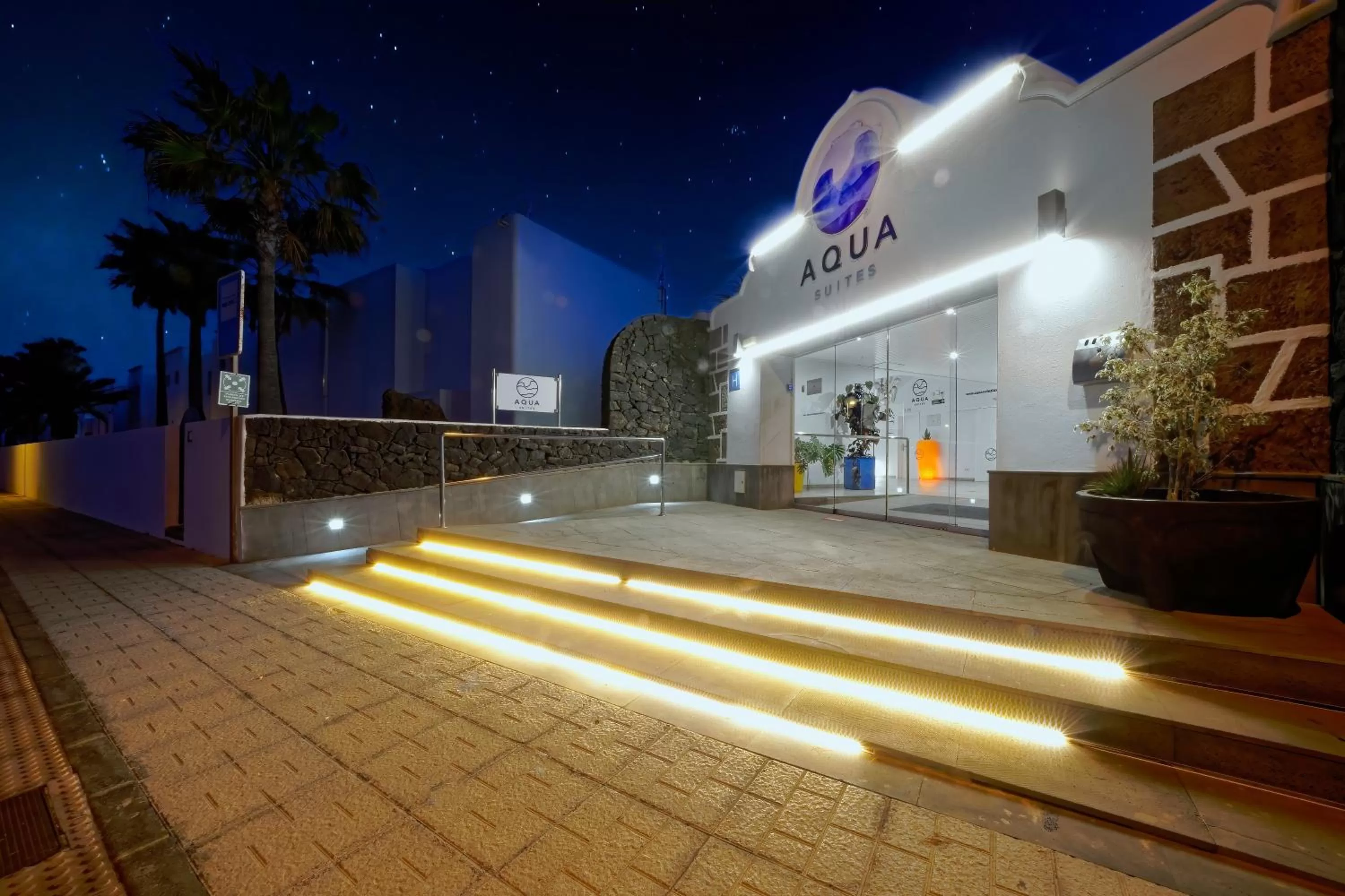 Property building in Aqua Suites