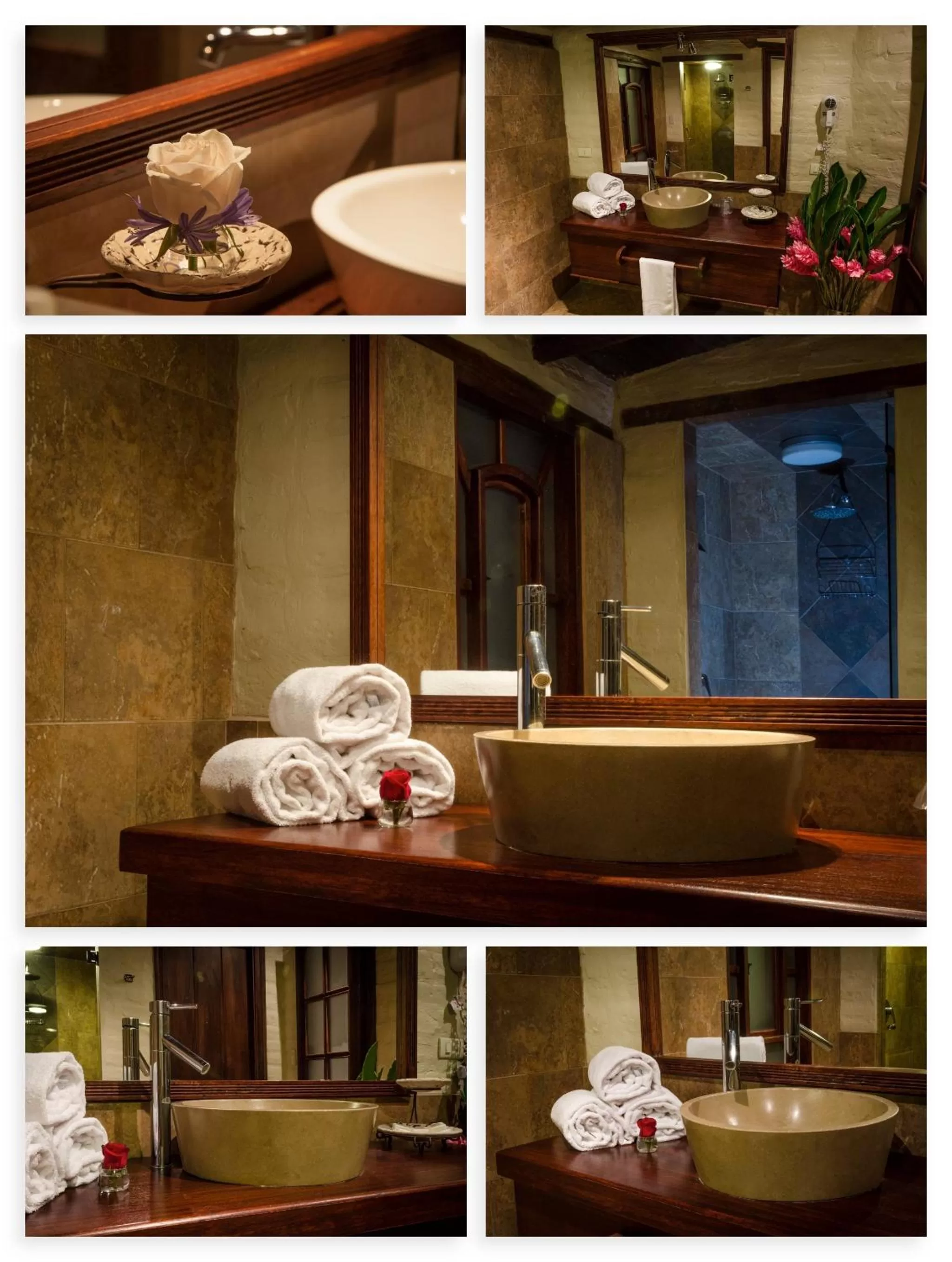 Bathroom in Hotel Hacienda Abraspungo