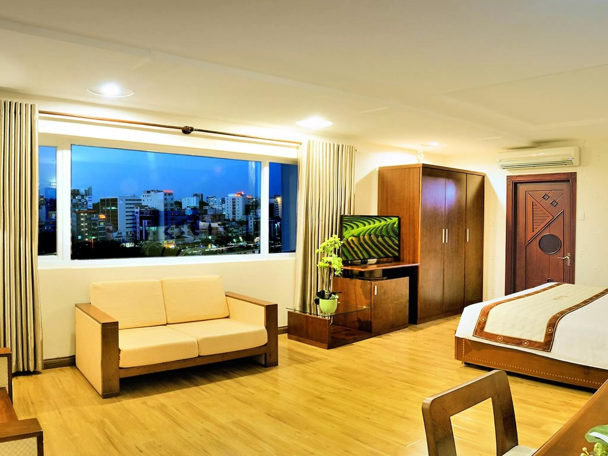 Bedroom, Bed in Elios Hotel