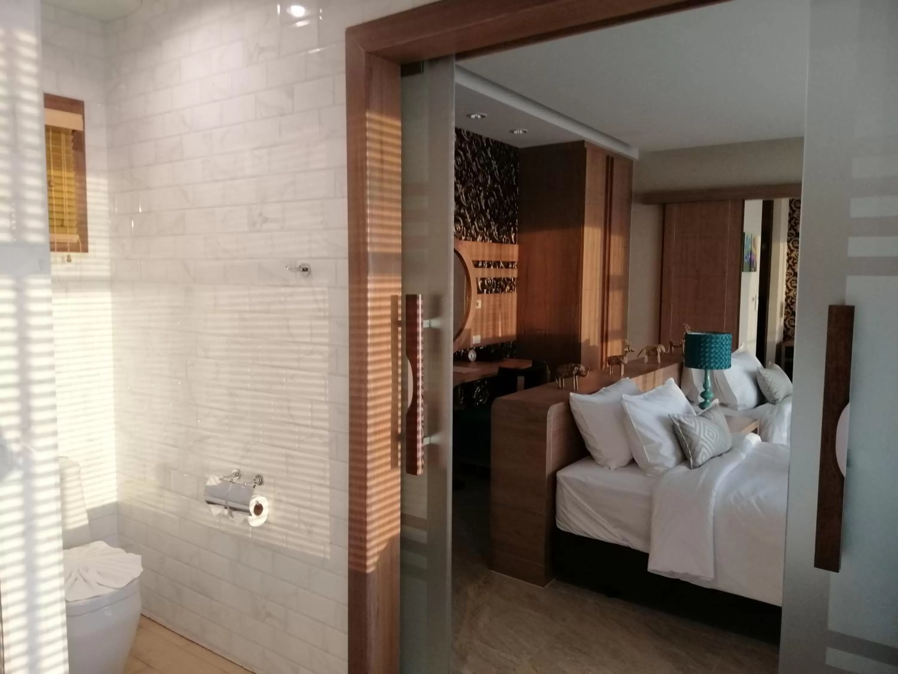 Bed in Khaolak Blue Sky Villa