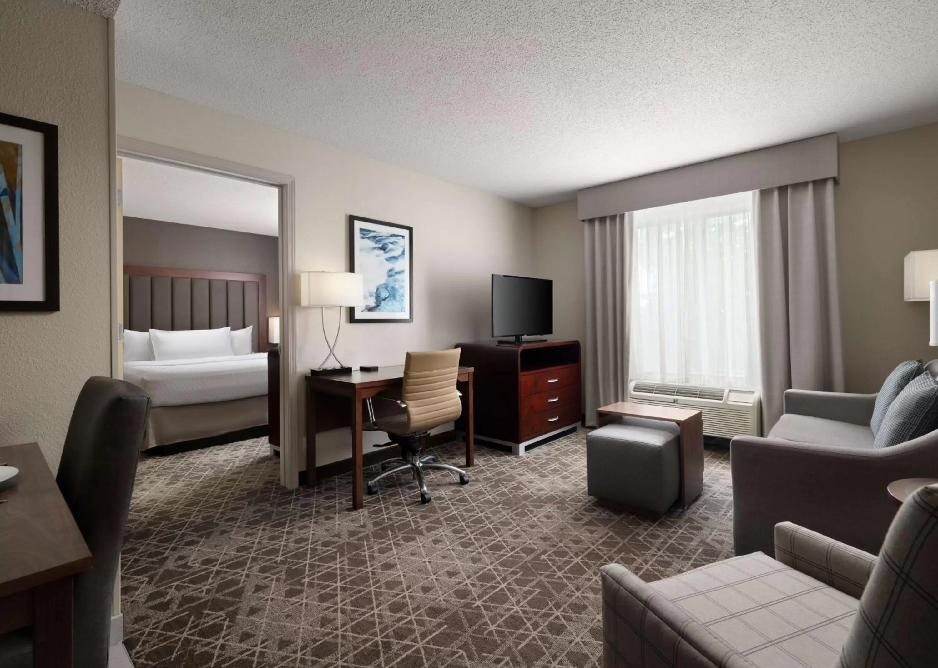 Bedroom, Bed in Homewood Suites by Hilton Somerset